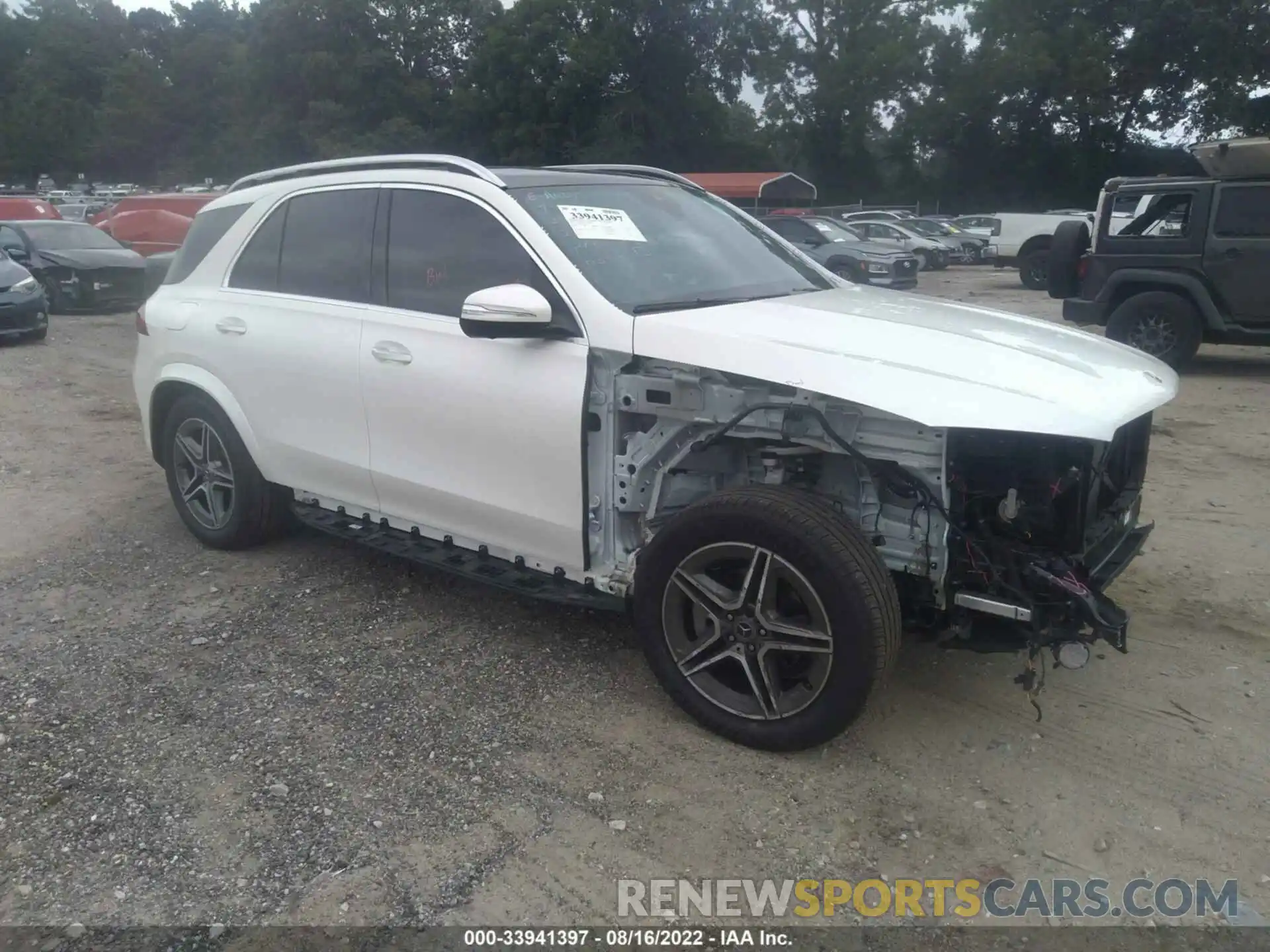 1 Photograph of a damaged car 4JGFB4JB1MA569057 MERCEDES-BENZ GLE 2021