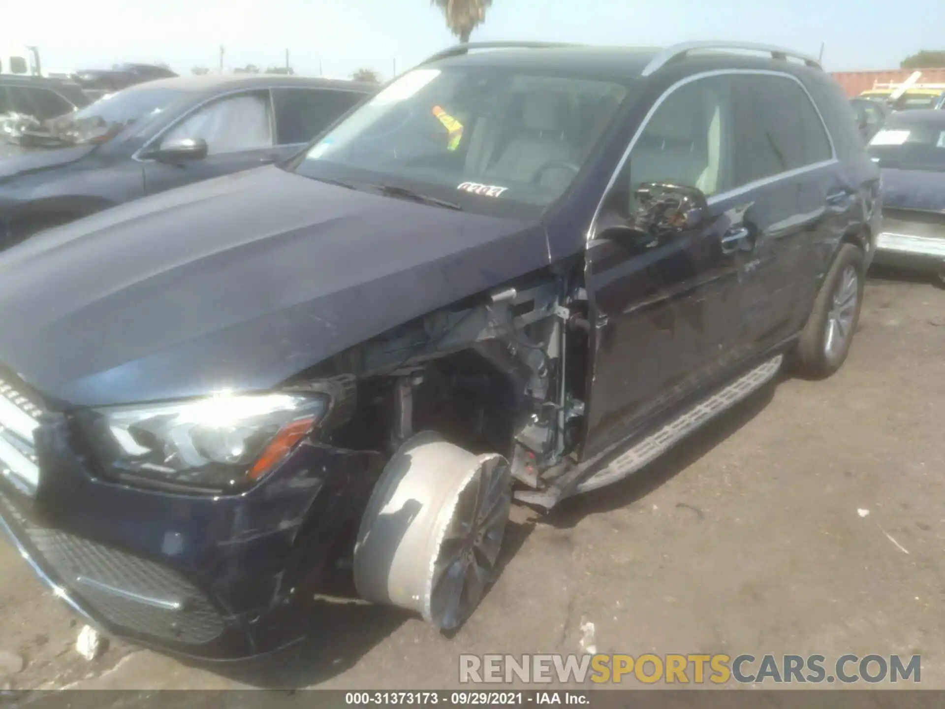 6 Photograph of a damaged car 4JGFB4JB2MA490335 MERCEDES-BENZ GLE 2021