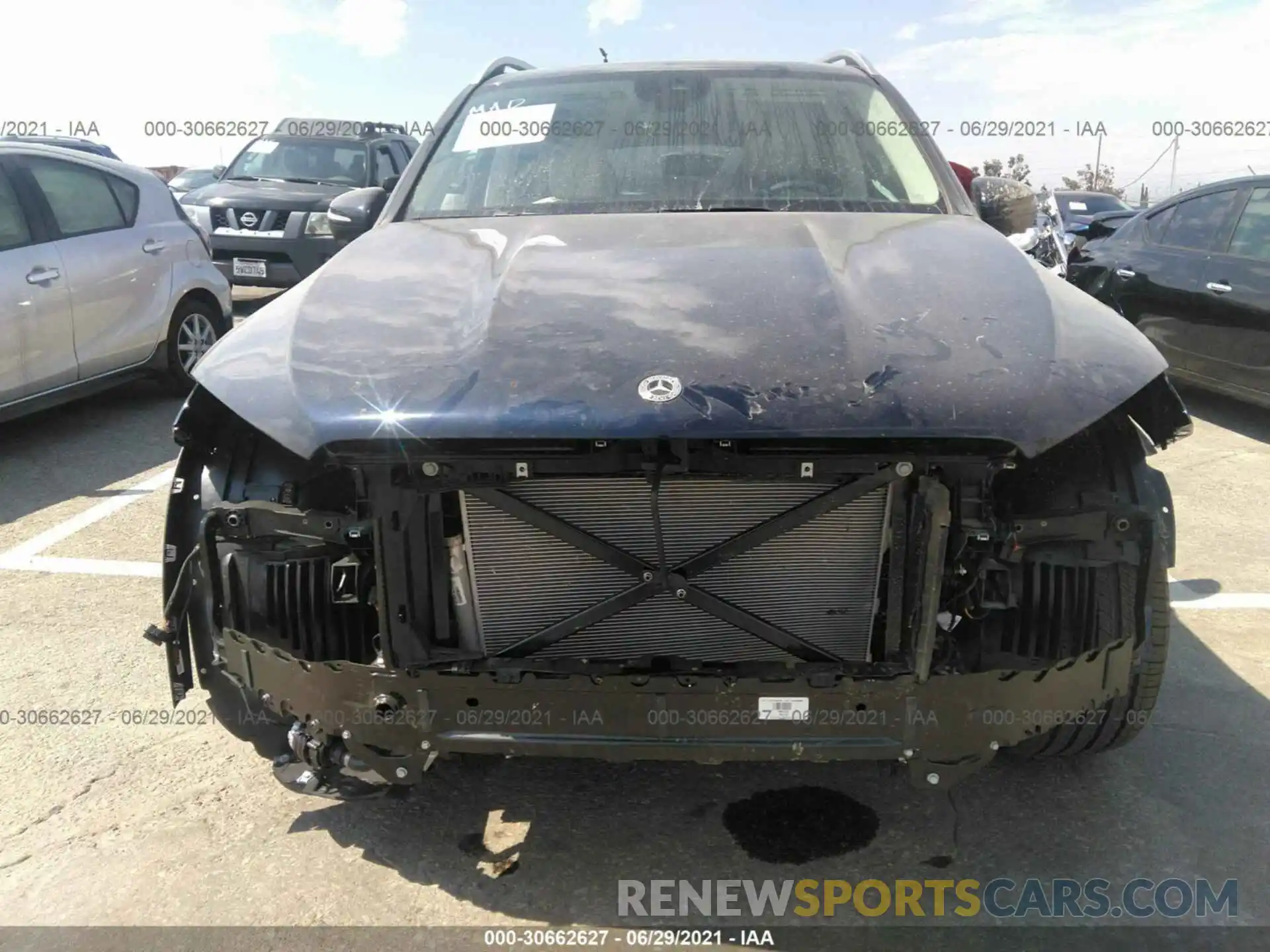 6 Photograph of a damaged car 4JGFB4JB2MA497124 MERCEDES-BENZ GLE 2021