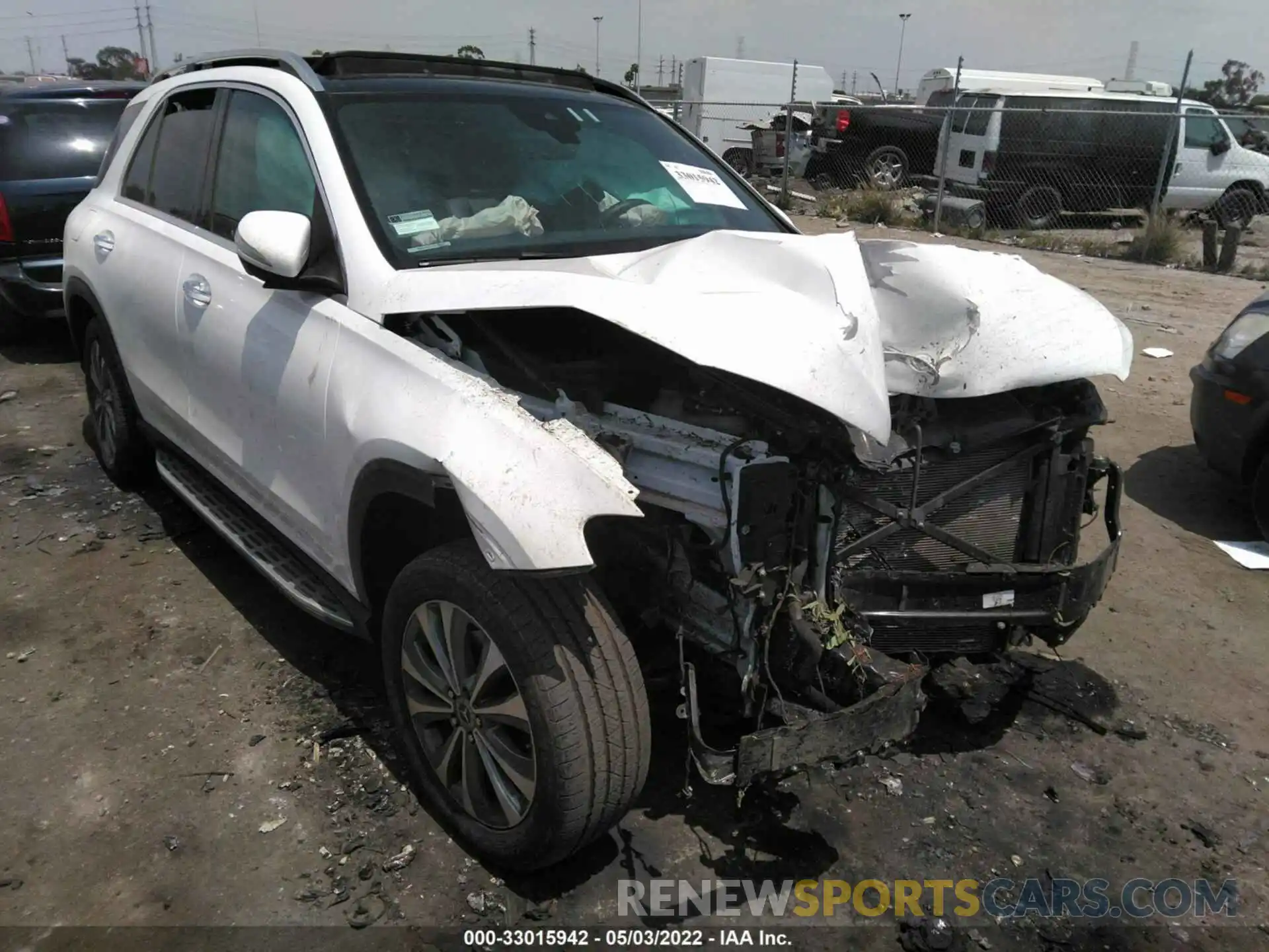 1 Photograph of a damaged car 4JGFB4JB3MA413456 MERCEDES-BENZ GLE 2021