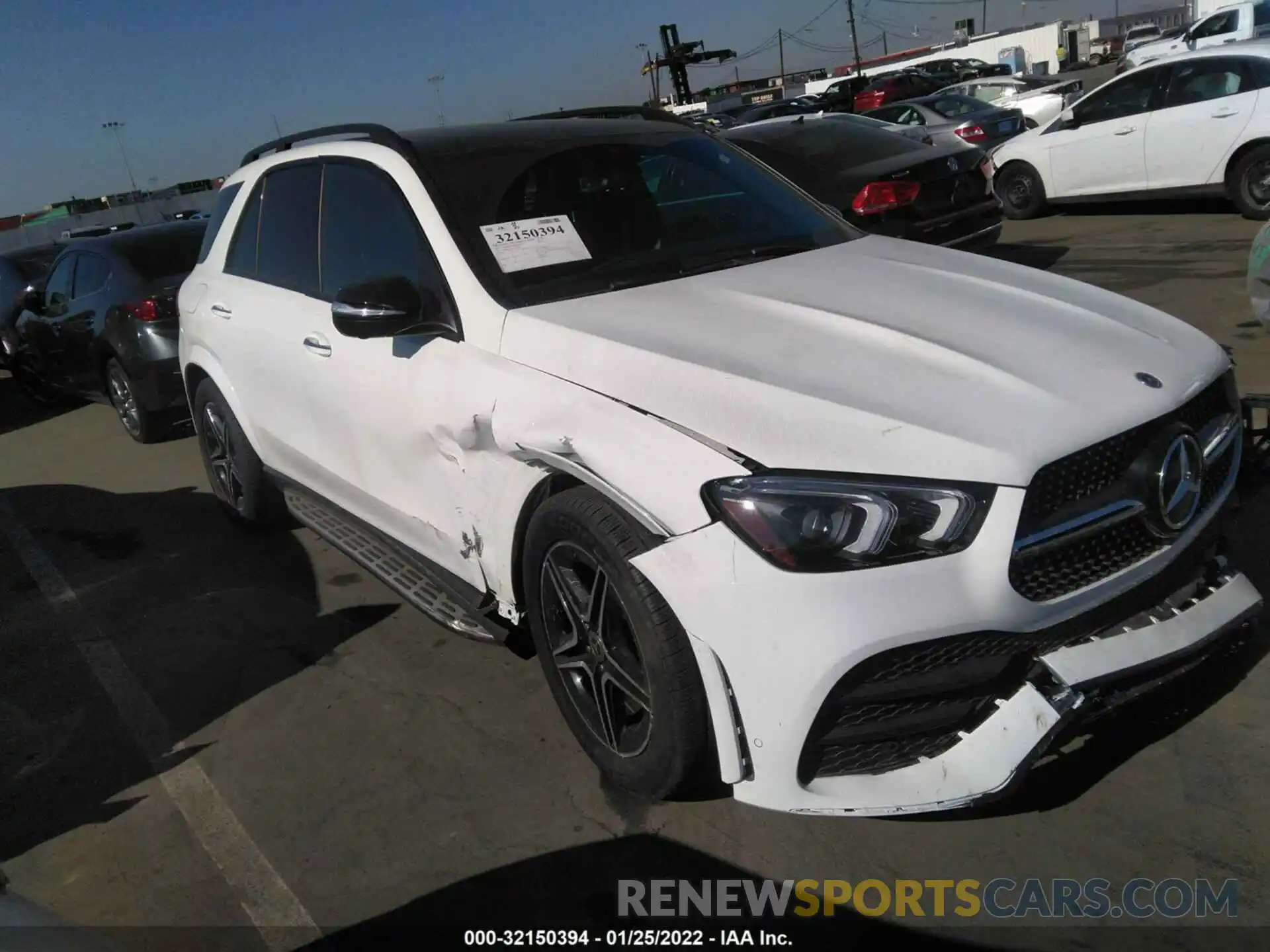 1 Photograph of a damaged car 4JGFB4JB3MA477089 MERCEDES-BENZ GLE 2021