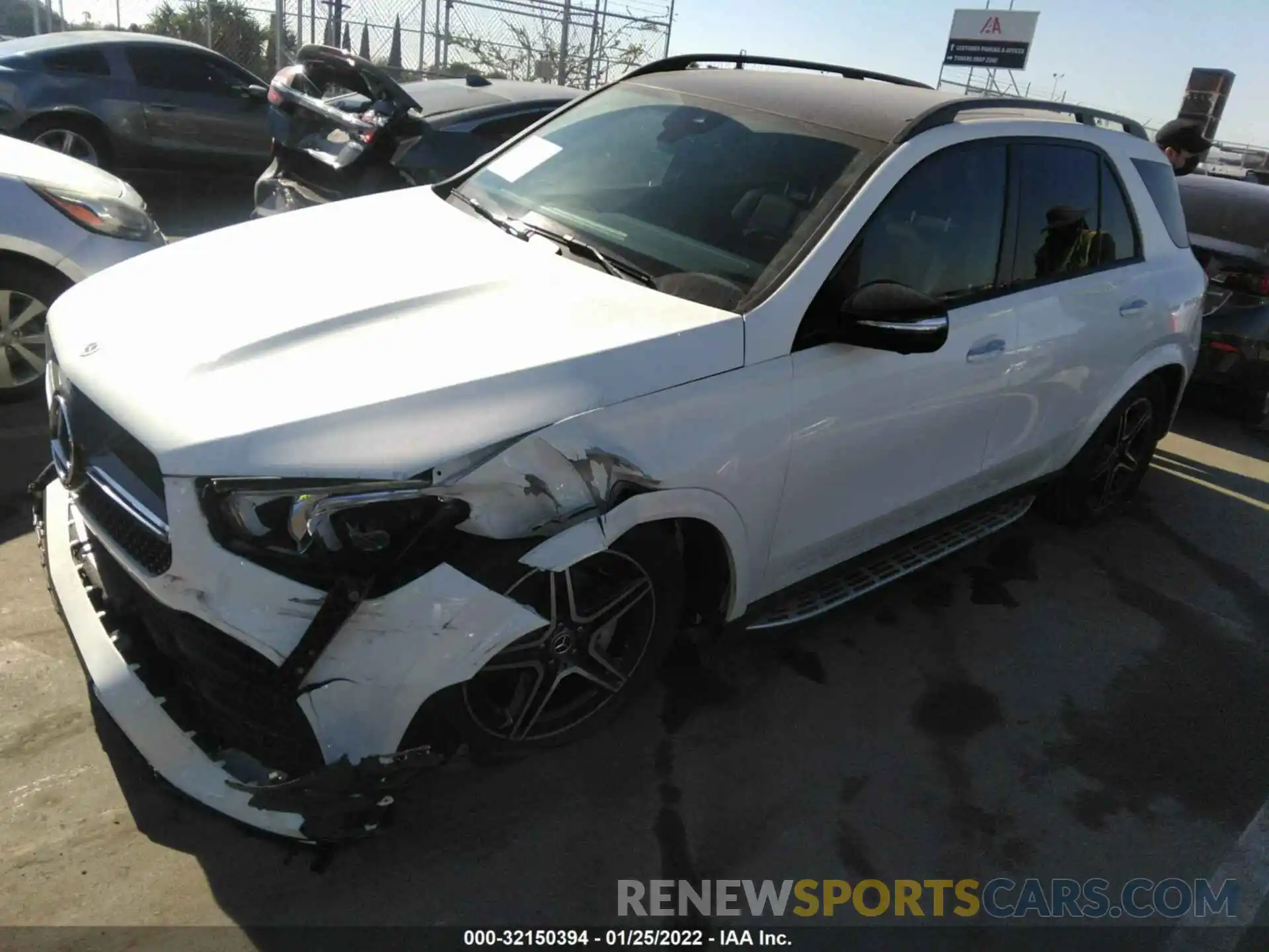 2 Photograph of a damaged car 4JGFB4JB3MA477089 MERCEDES-BENZ GLE 2021