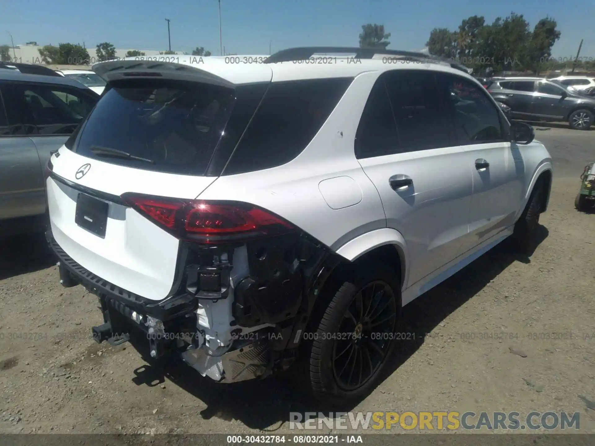 4 Photograph of a damaged car 4JGFB4JB4MA302978 MERCEDES-BENZ GLE 2021