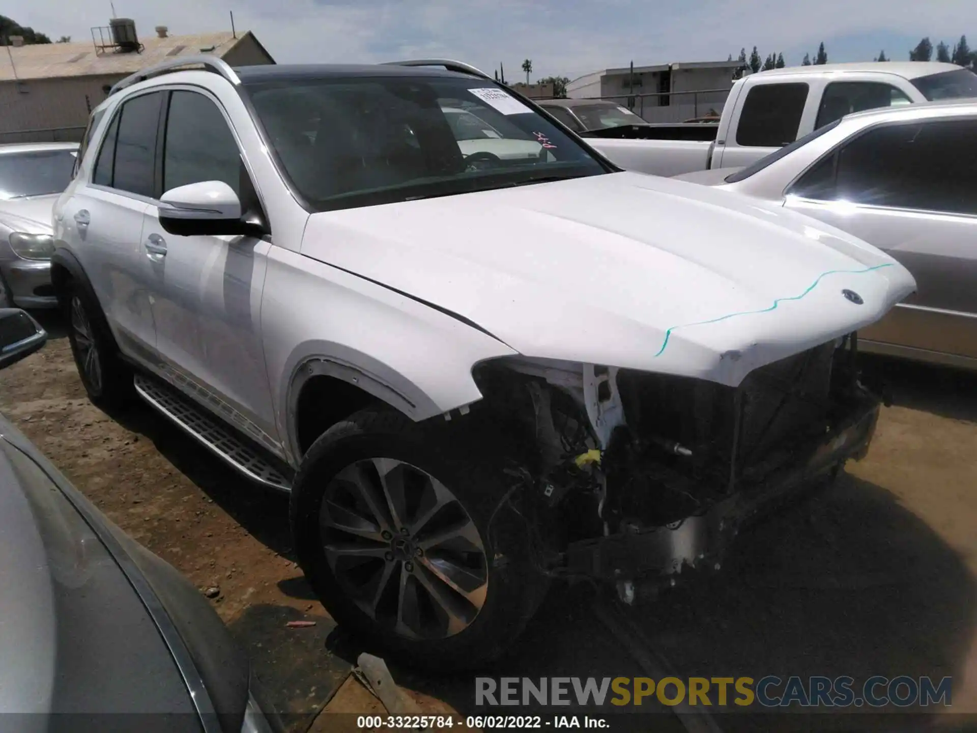 1 Photograph of a damaged car 4JGFB4JB4MA316539 MERCEDES-BENZ GLE 2021