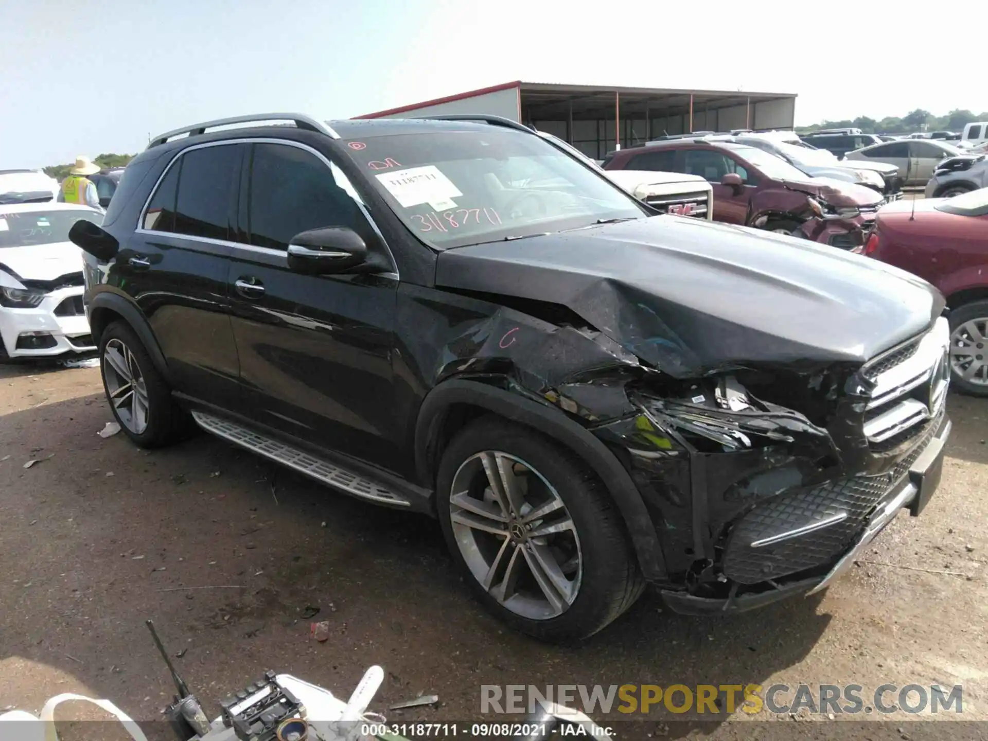 1 Photograph of a damaged car 4JGFB4JB4MA457367 MERCEDES-BENZ GLE 2021