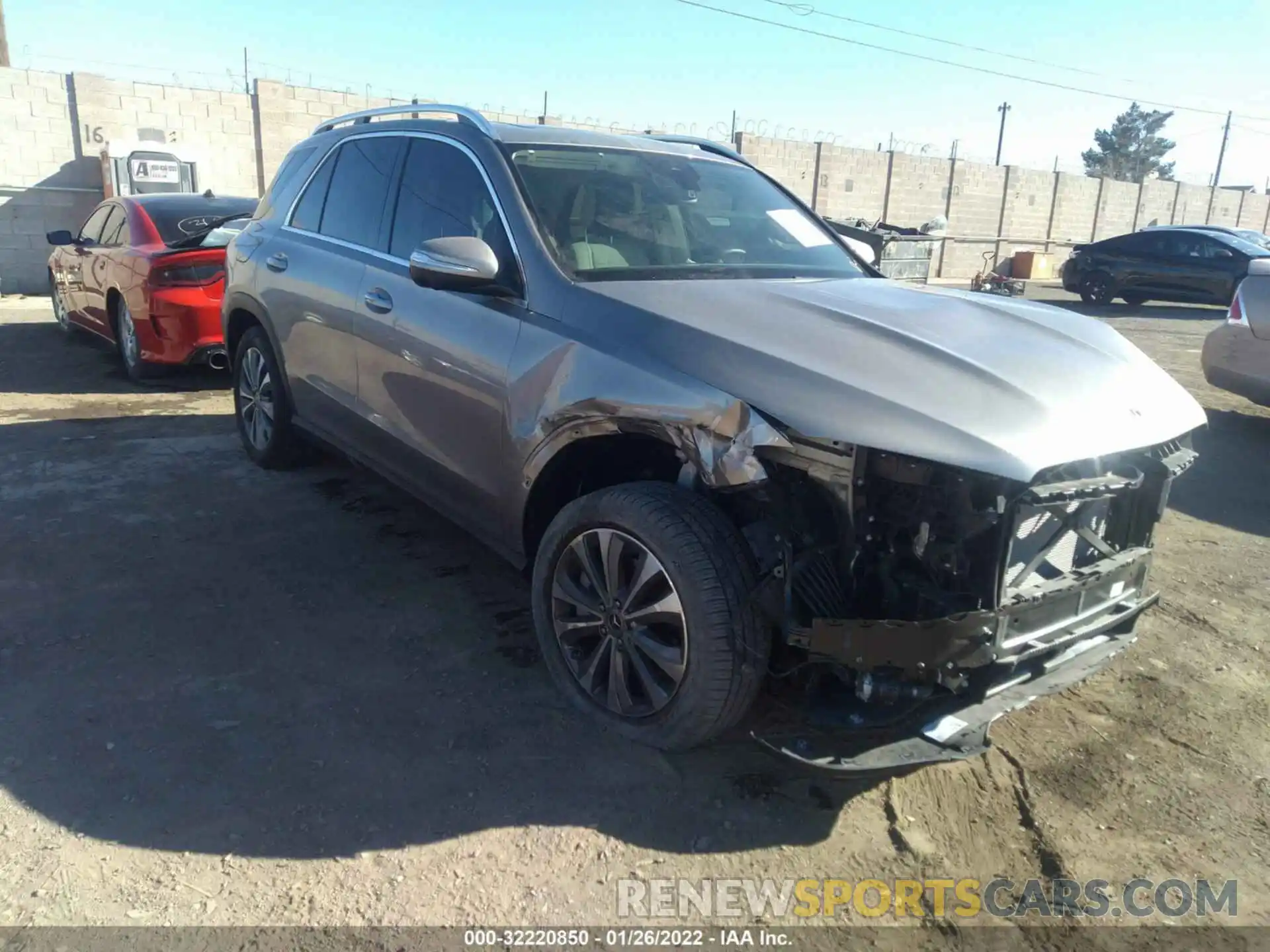 1 Photograph of a damaged car 4JGFB4JB4MA471169 MERCEDES-BENZ GLE 2021