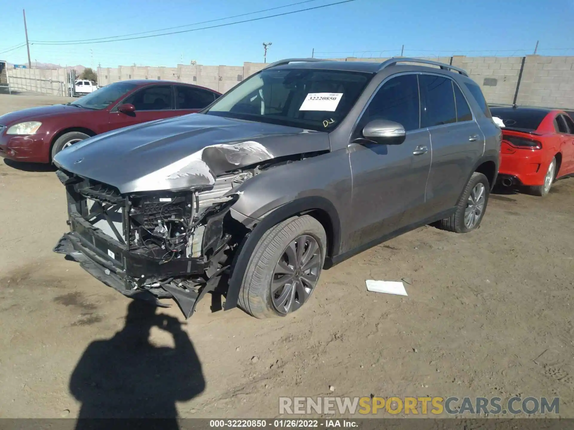 2 Photograph of a damaged car 4JGFB4JB4MA471169 MERCEDES-BENZ GLE 2021