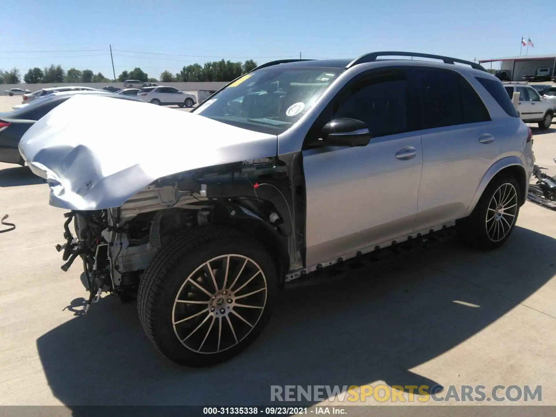 2 Photograph of a damaged car 4JGFB4JB5MA446054 MERCEDES-BENZ GLE 2021