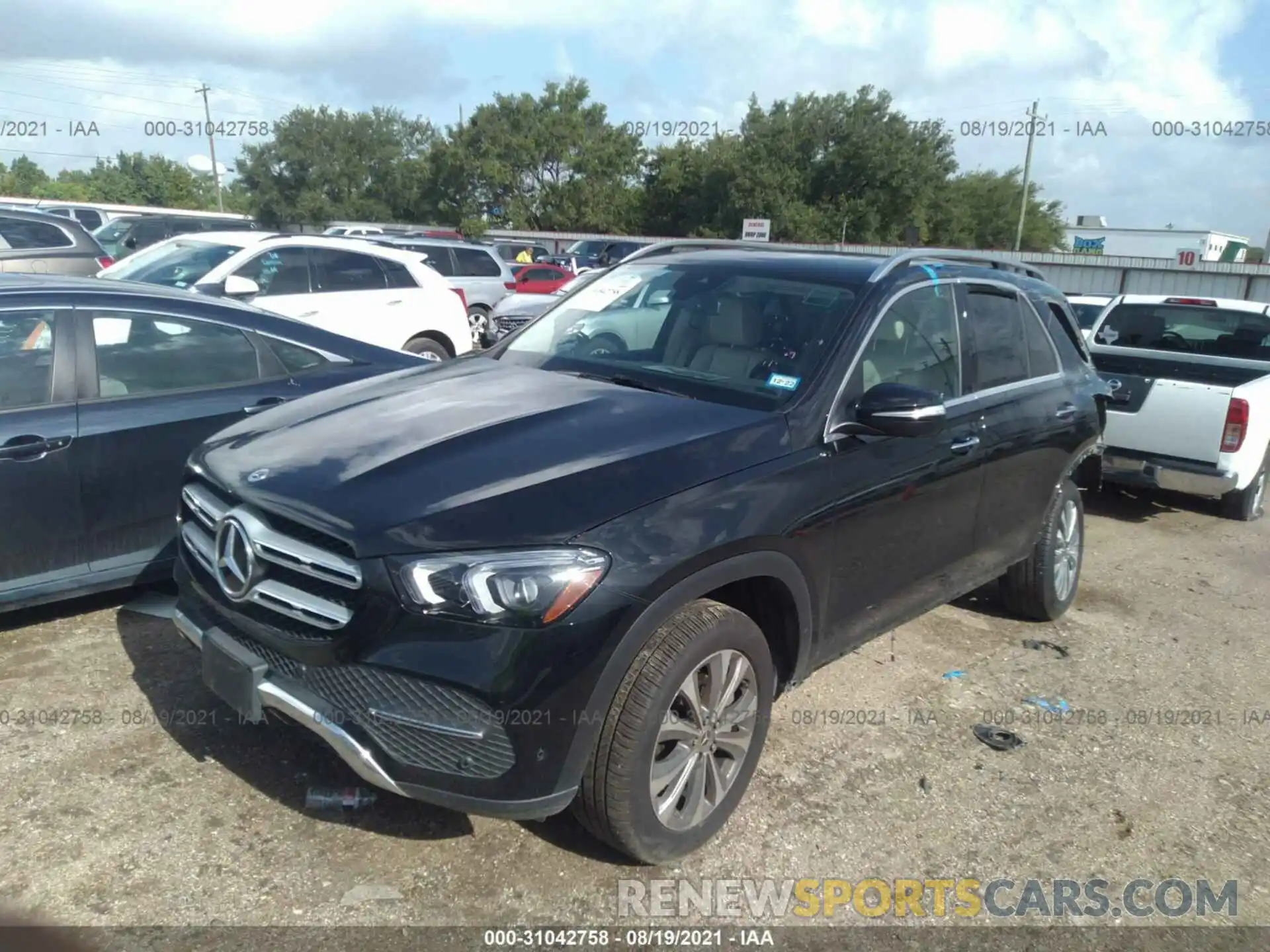 2 Photograph of a damaged car 4JGFB4JB6MA358615 MERCEDES-BENZ GLE 2021