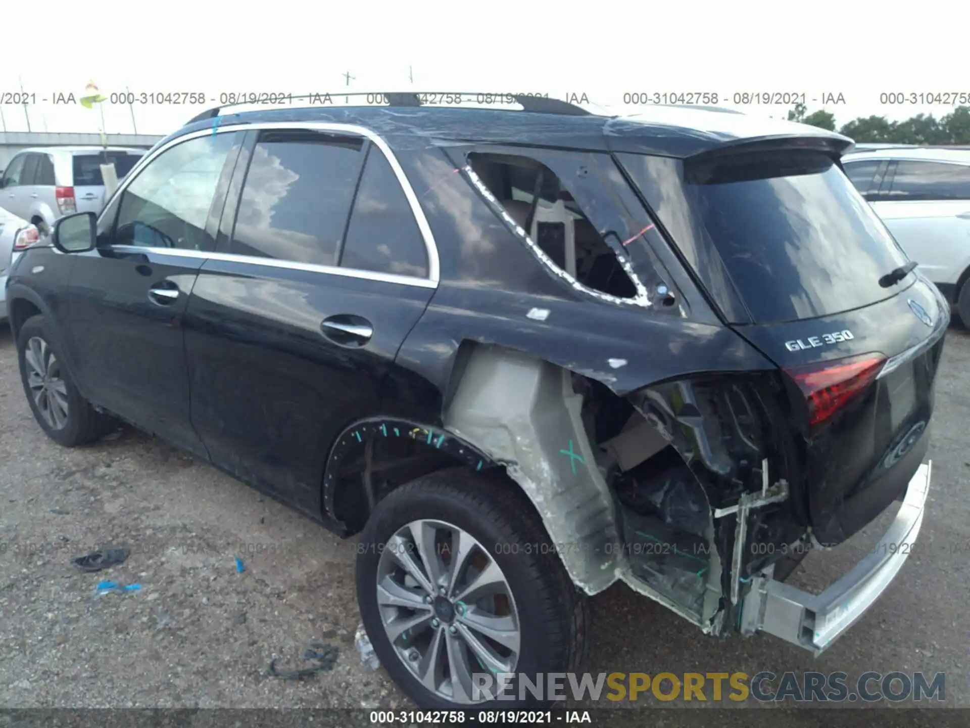 6 Photograph of a damaged car 4JGFB4JB6MA358615 MERCEDES-BENZ GLE 2021