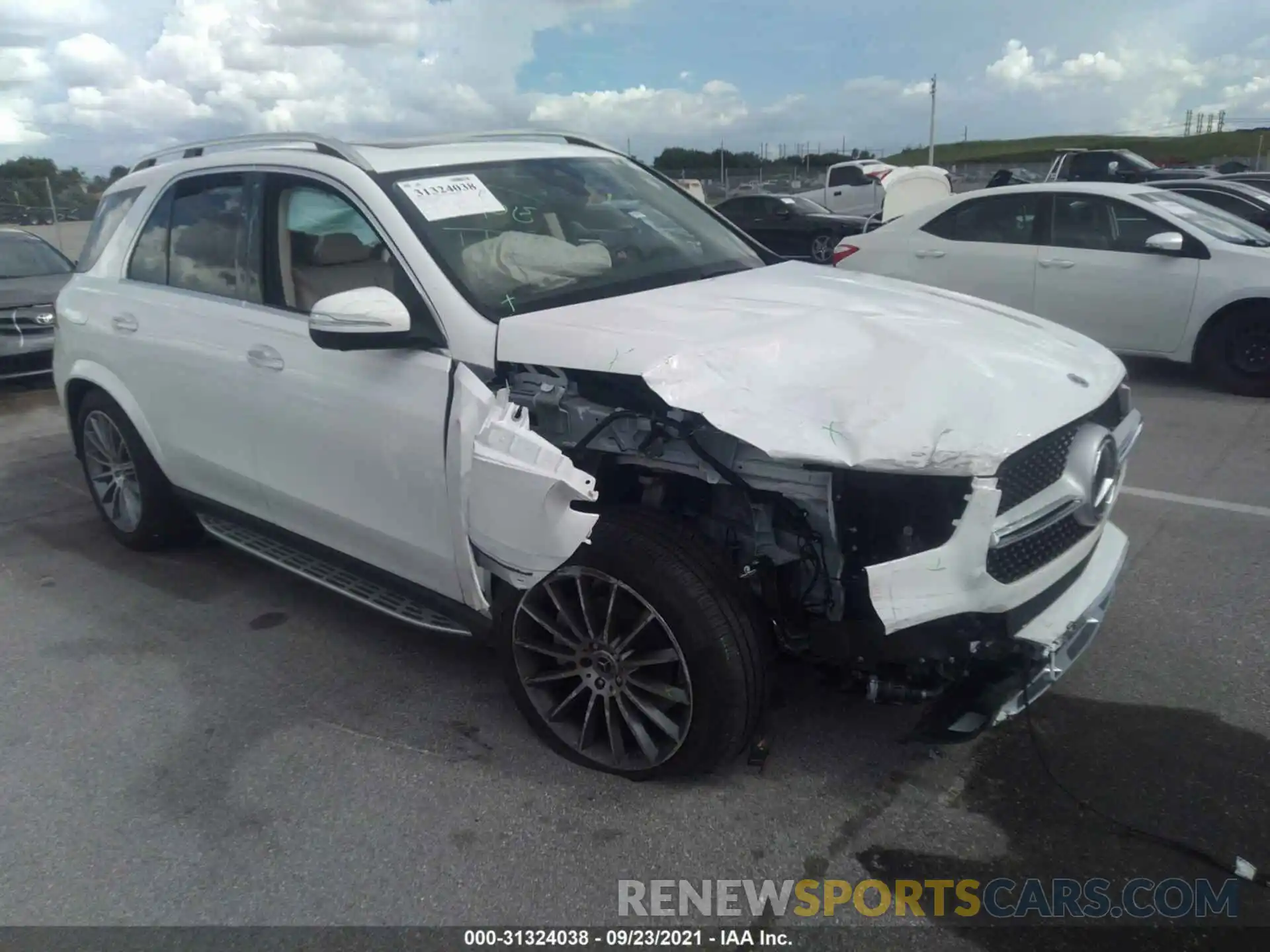 6 Photograph of a damaged car 4JGFB4JB6MA444474 MERCEDES-BENZ GLE 2021