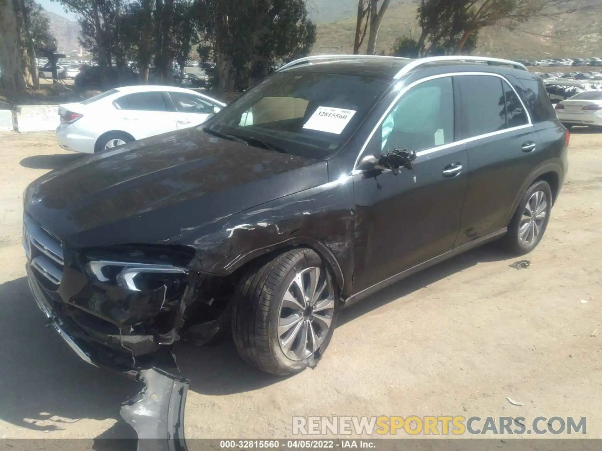 2 Photograph of a damaged car 4JGFB4JB7MA311206 MERCEDES-BENZ GLE 2021