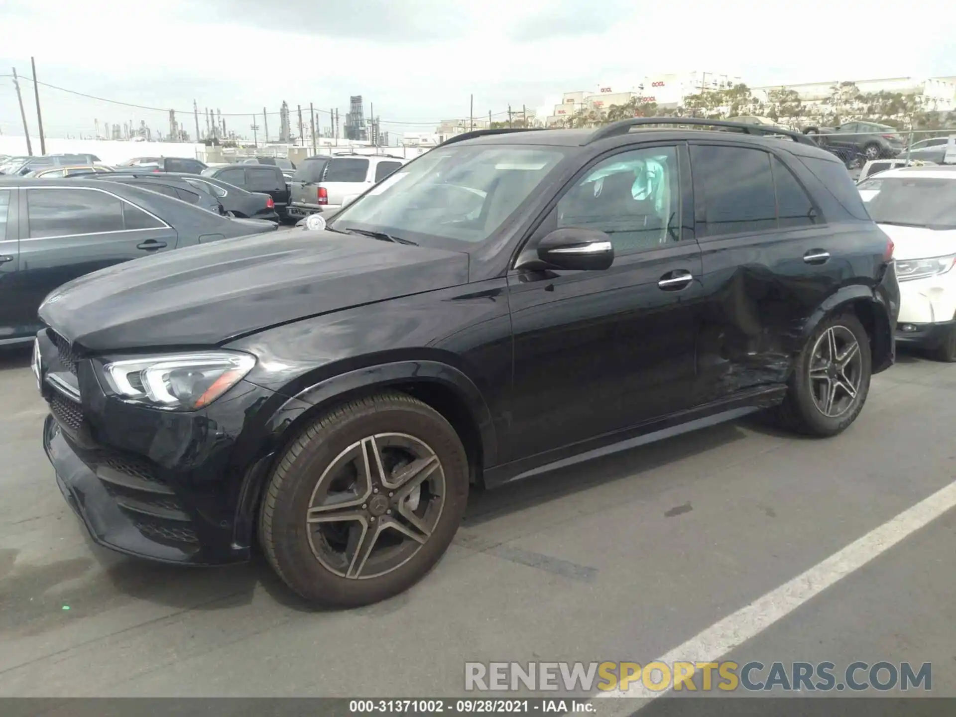 2 Photograph of a damaged car 4JGFB4JB7MA452910 MERCEDES-BENZ GLE 2021