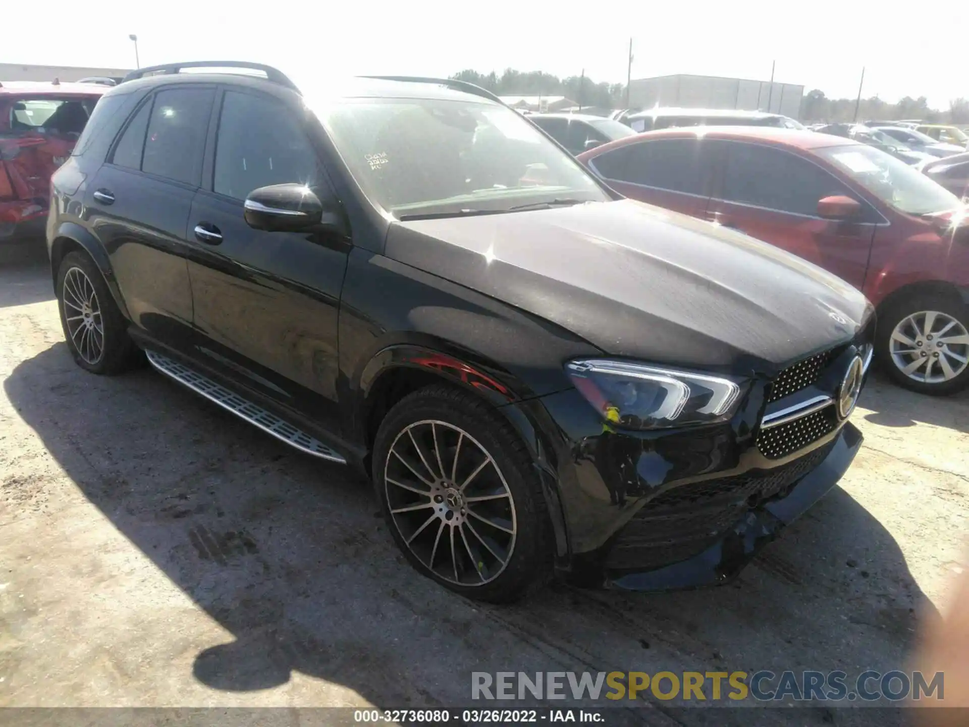 1 Photograph of a damaged car 4JGFB4JB7MA460151 MERCEDES-BENZ GLE 2021