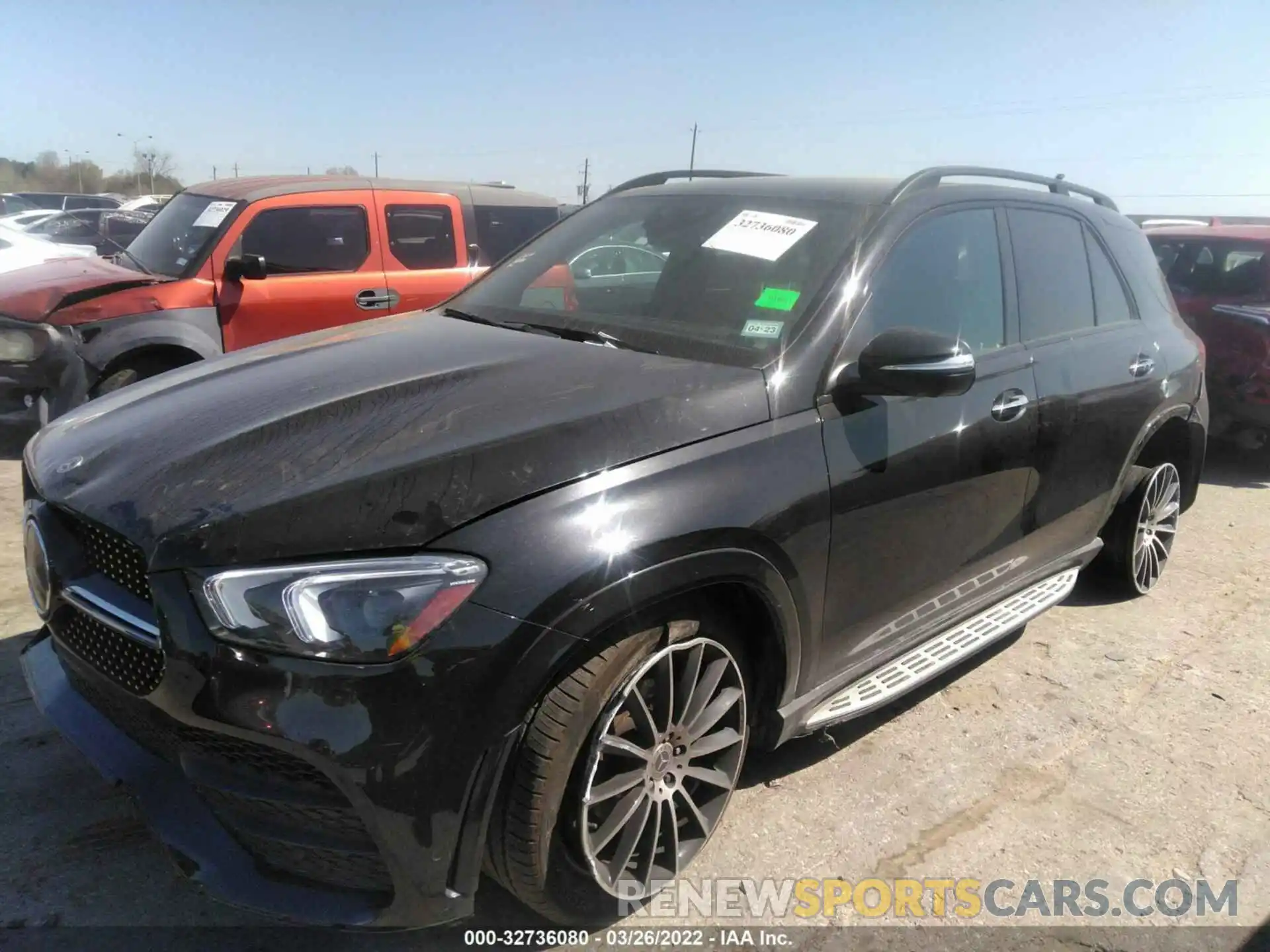 2 Photograph of a damaged car 4JGFB4JB7MA460151 MERCEDES-BENZ GLE 2021