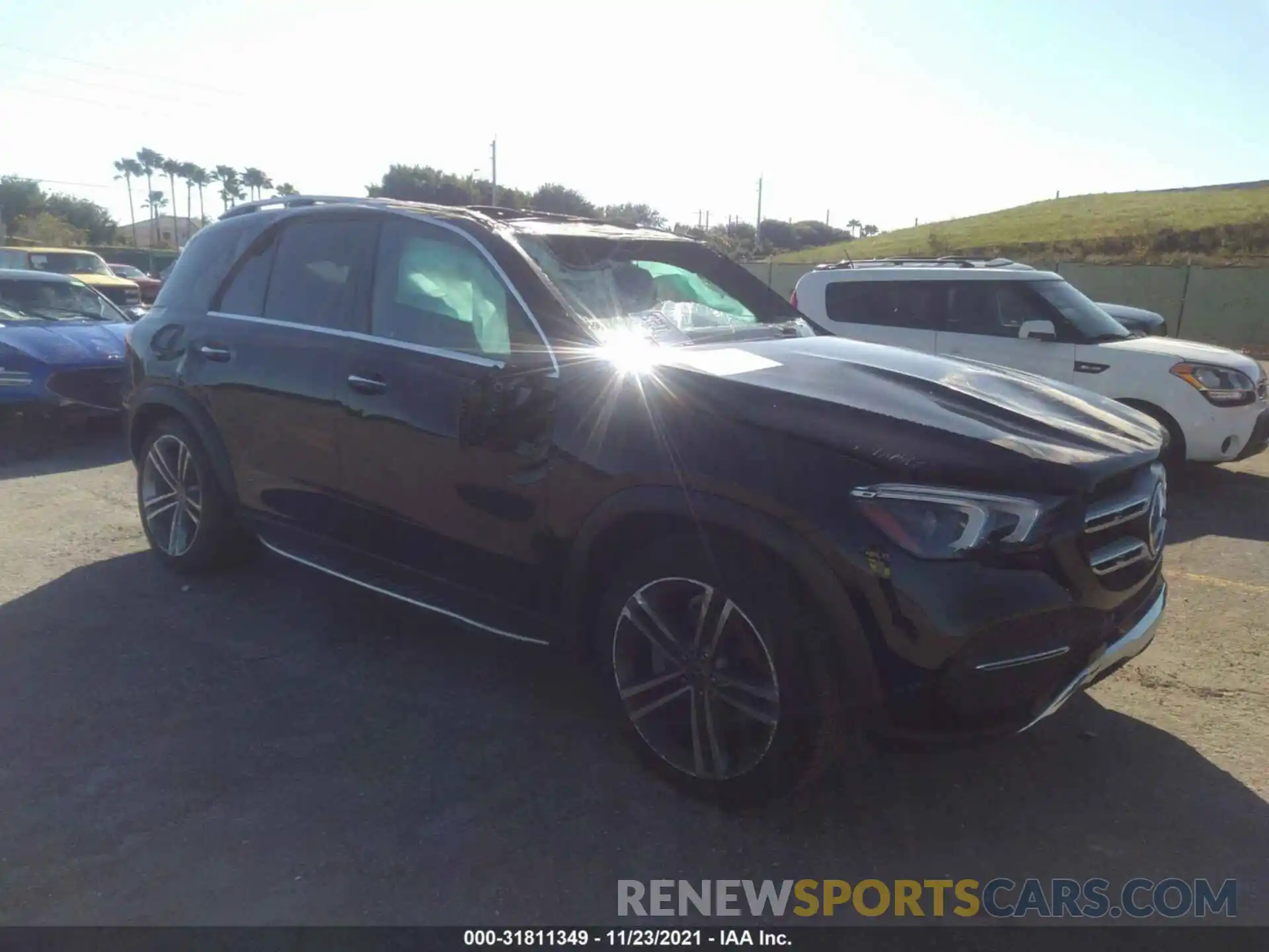 1 Photograph of a damaged car 4JGFB4JB7MA515665 MERCEDES-BENZ GLE 2021