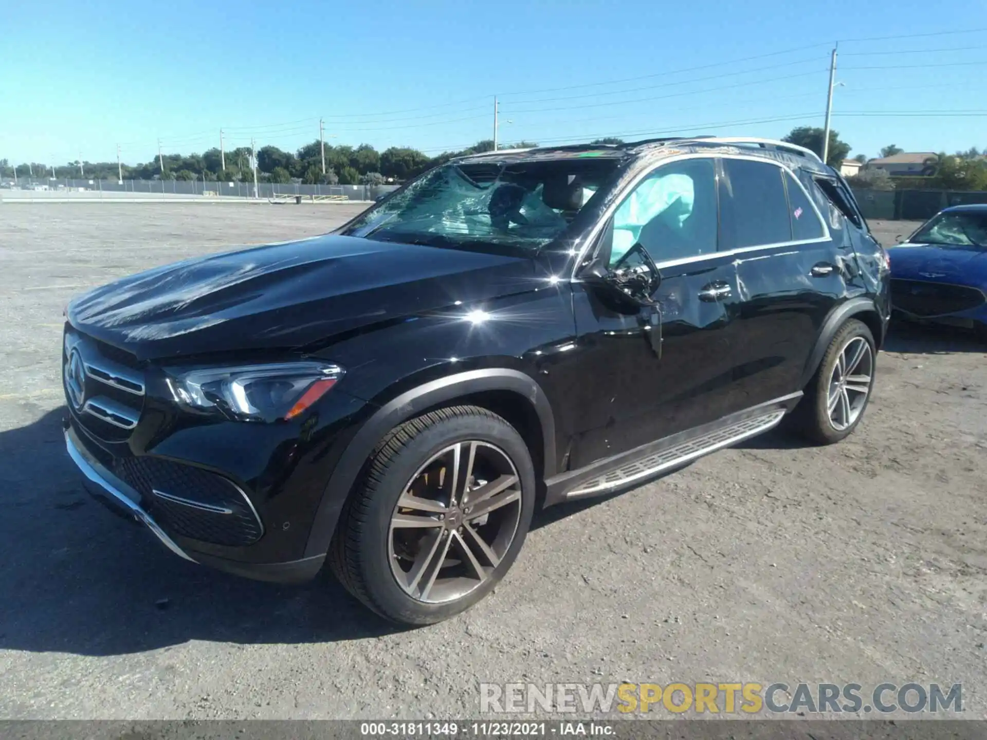 2 Photograph of a damaged car 4JGFB4JB7MA515665 MERCEDES-BENZ GLE 2021