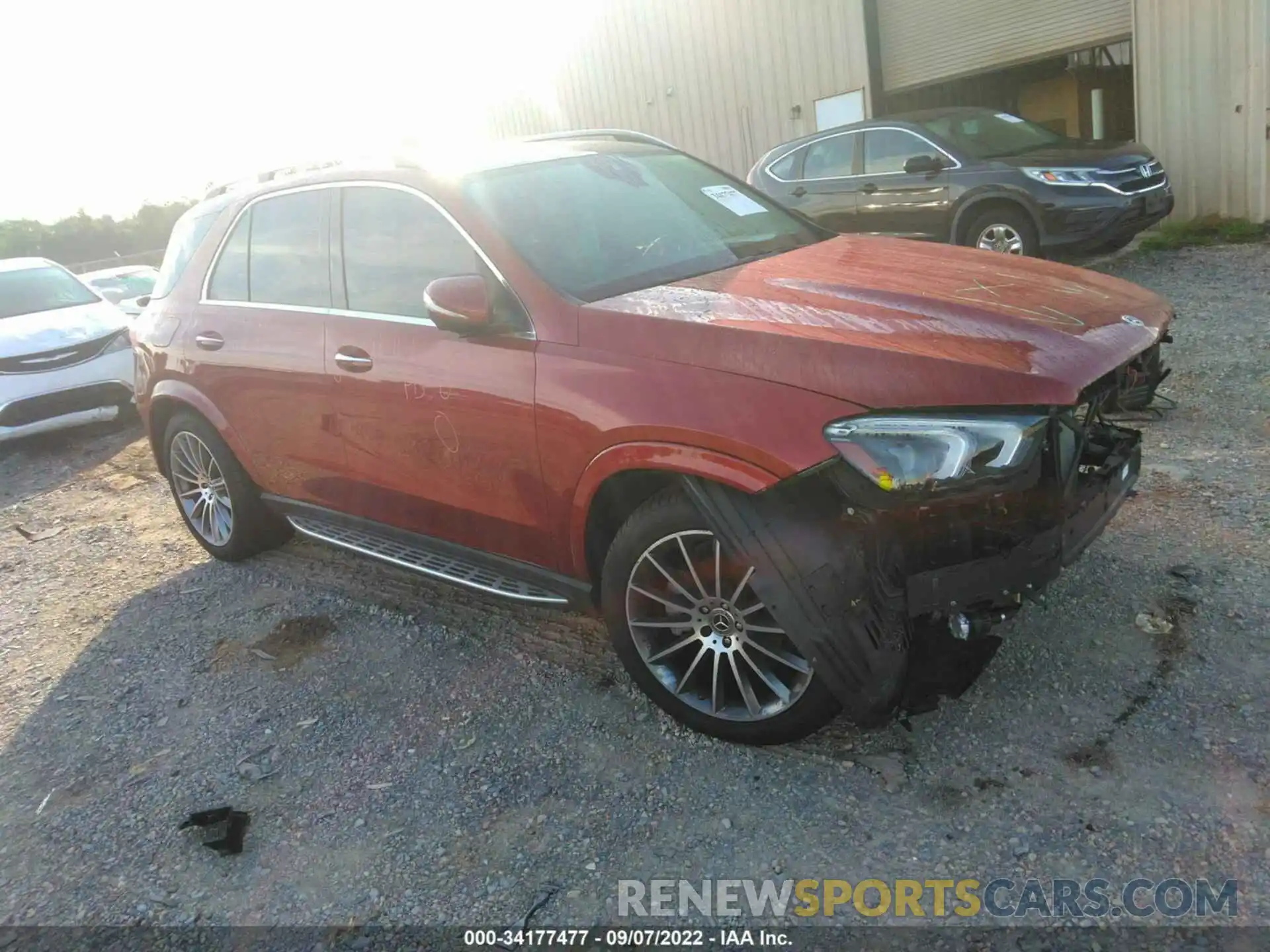 1 Photograph of a damaged car 4JGFB4JB7MA526486 MERCEDES-BENZ GLE 2021