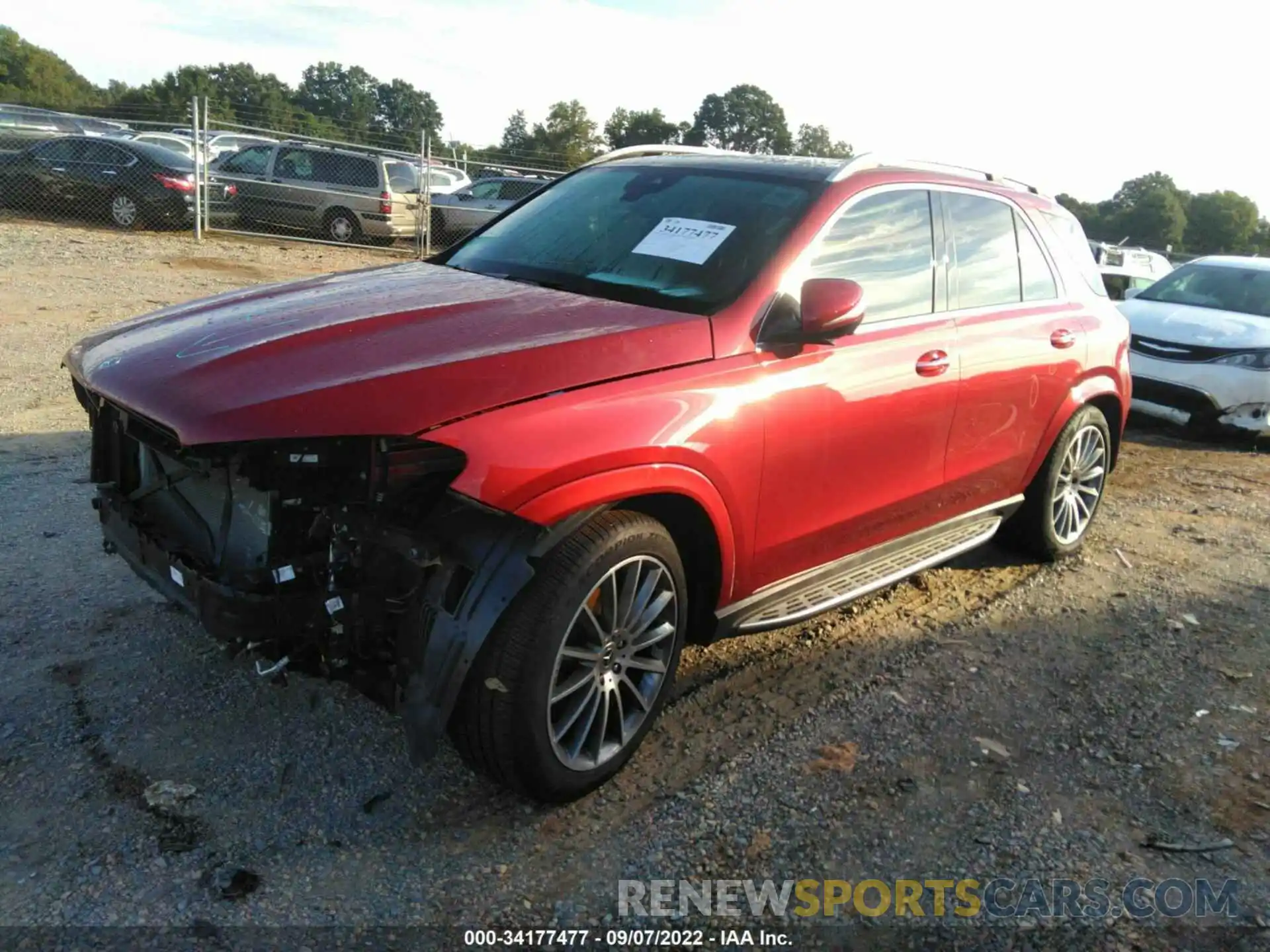 2 Photograph of a damaged car 4JGFB4JB7MA526486 MERCEDES-BENZ GLE 2021