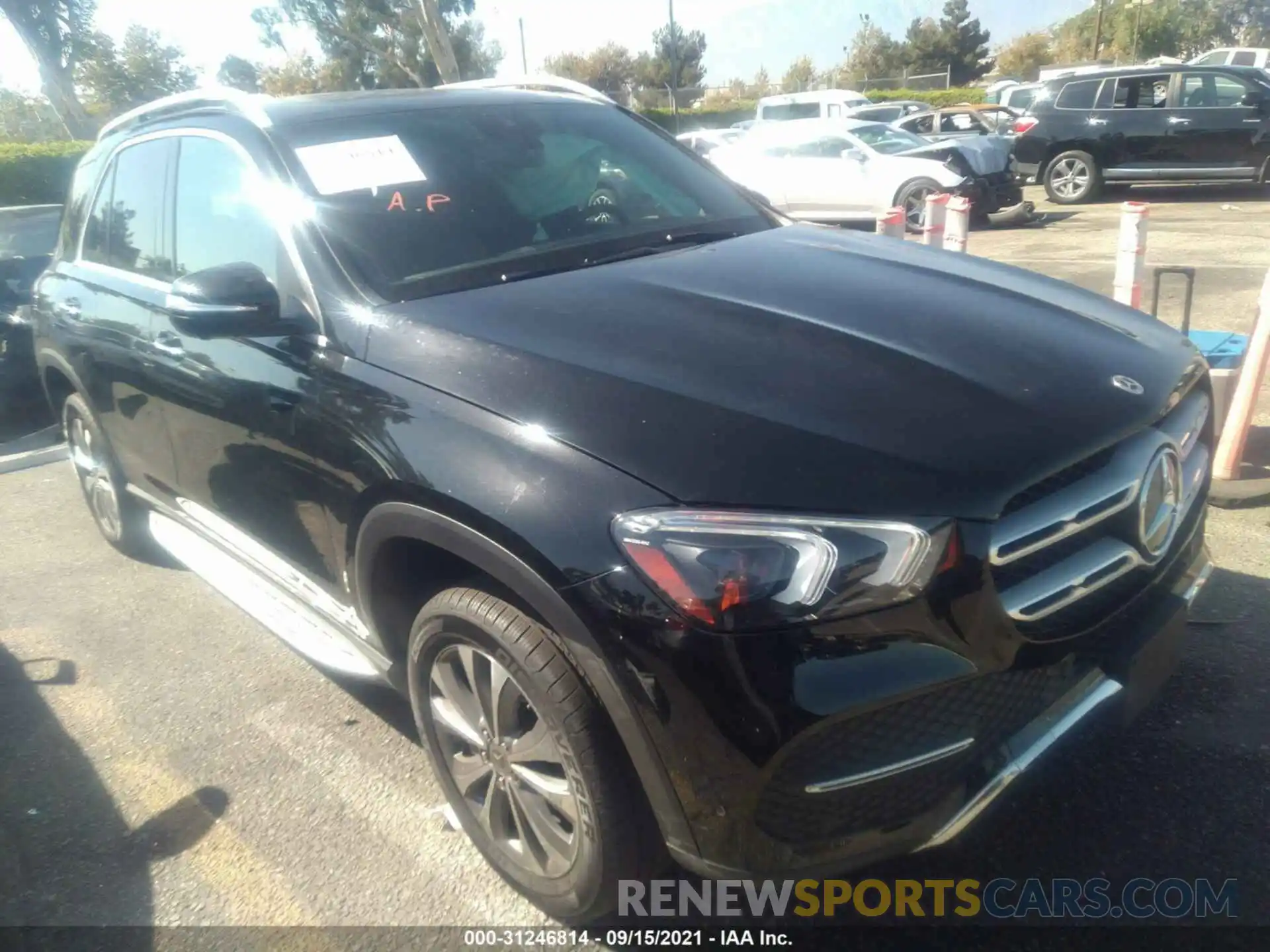 1 Photograph of a damaged car 4JGFB4JB8MA520518 MERCEDES-BENZ GLE 2021