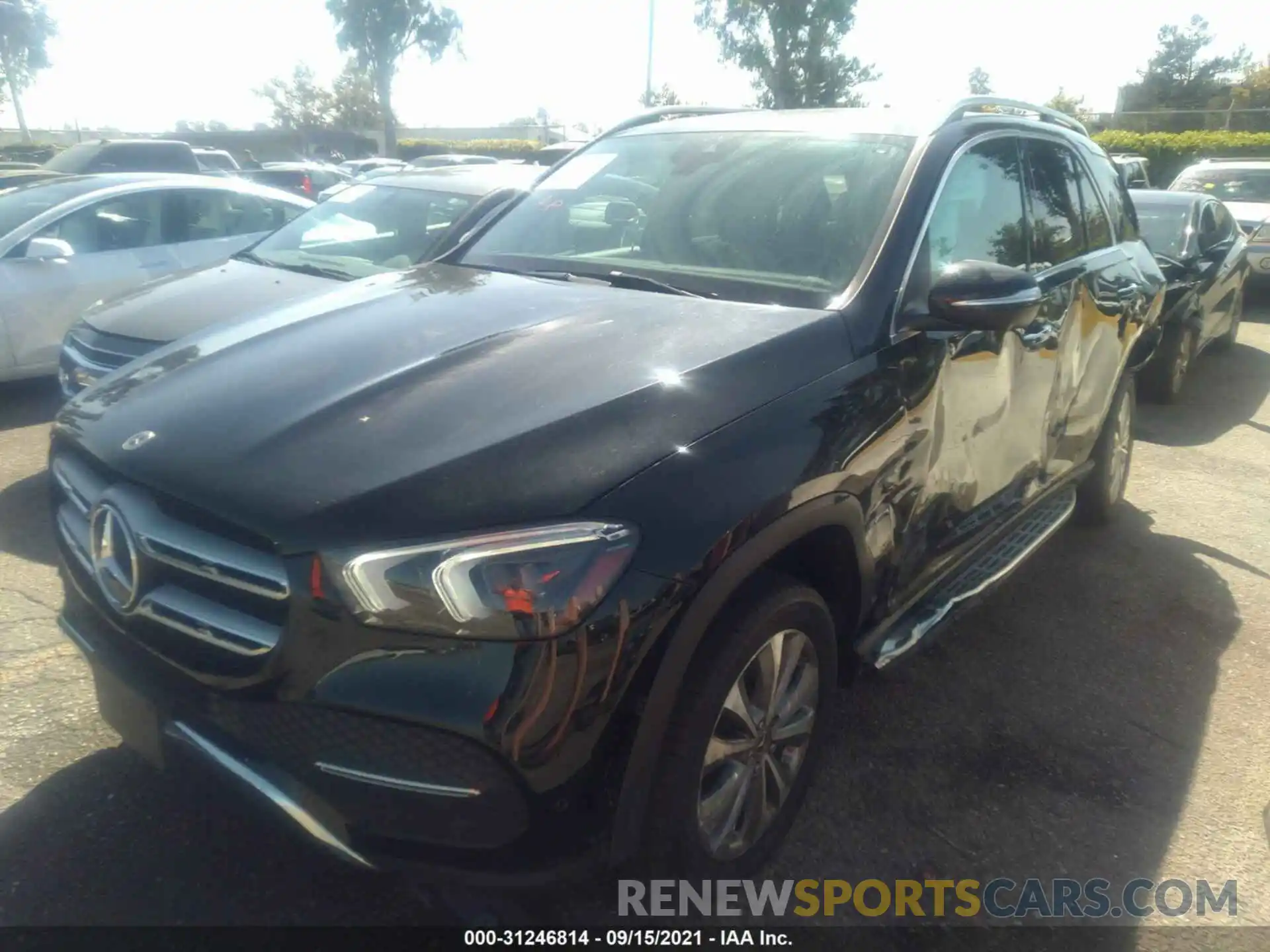 2 Photograph of a damaged car 4JGFB4JB8MA520518 MERCEDES-BENZ GLE 2021