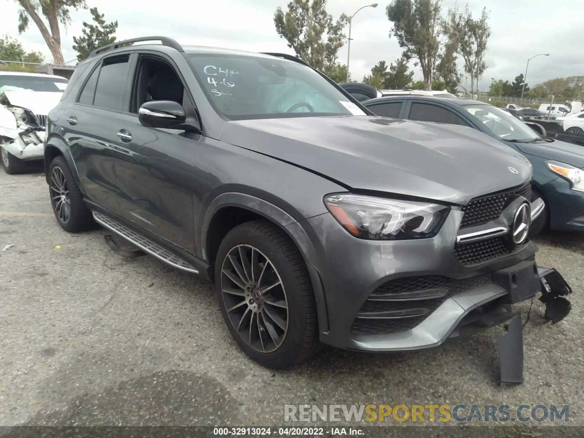 1 Photograph of a damaged car 4JGFB4JB8MA573980 MERCEDES-BENZ GLE 2021