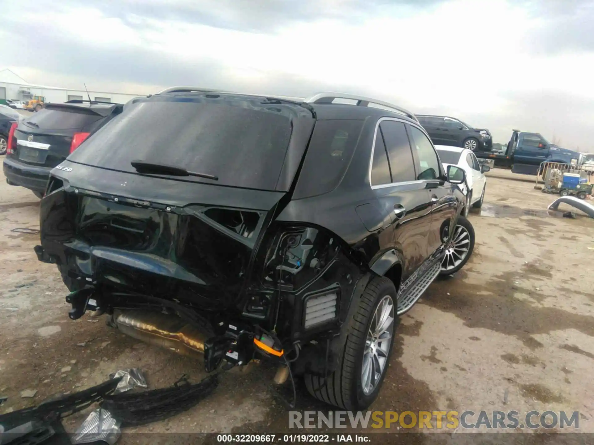 4 Фотография поврежденного автомобиля 4JGFB4JBXMA521864 MERCEDES-BENZ GLE 2021