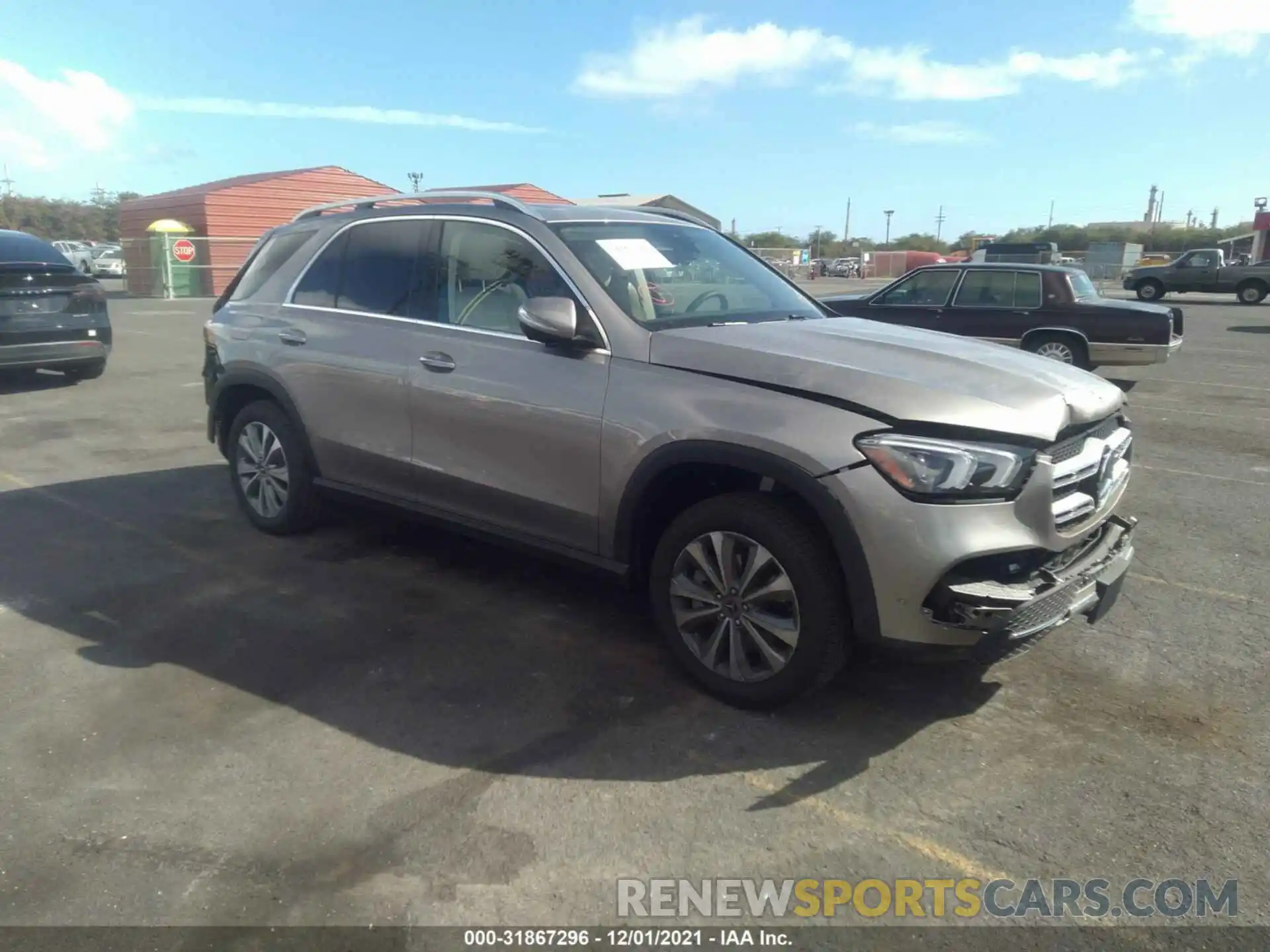 1 Photograph of a damaged car 4JGFB4JE3MA526785 MERCEDES-BENZ GLE 2021