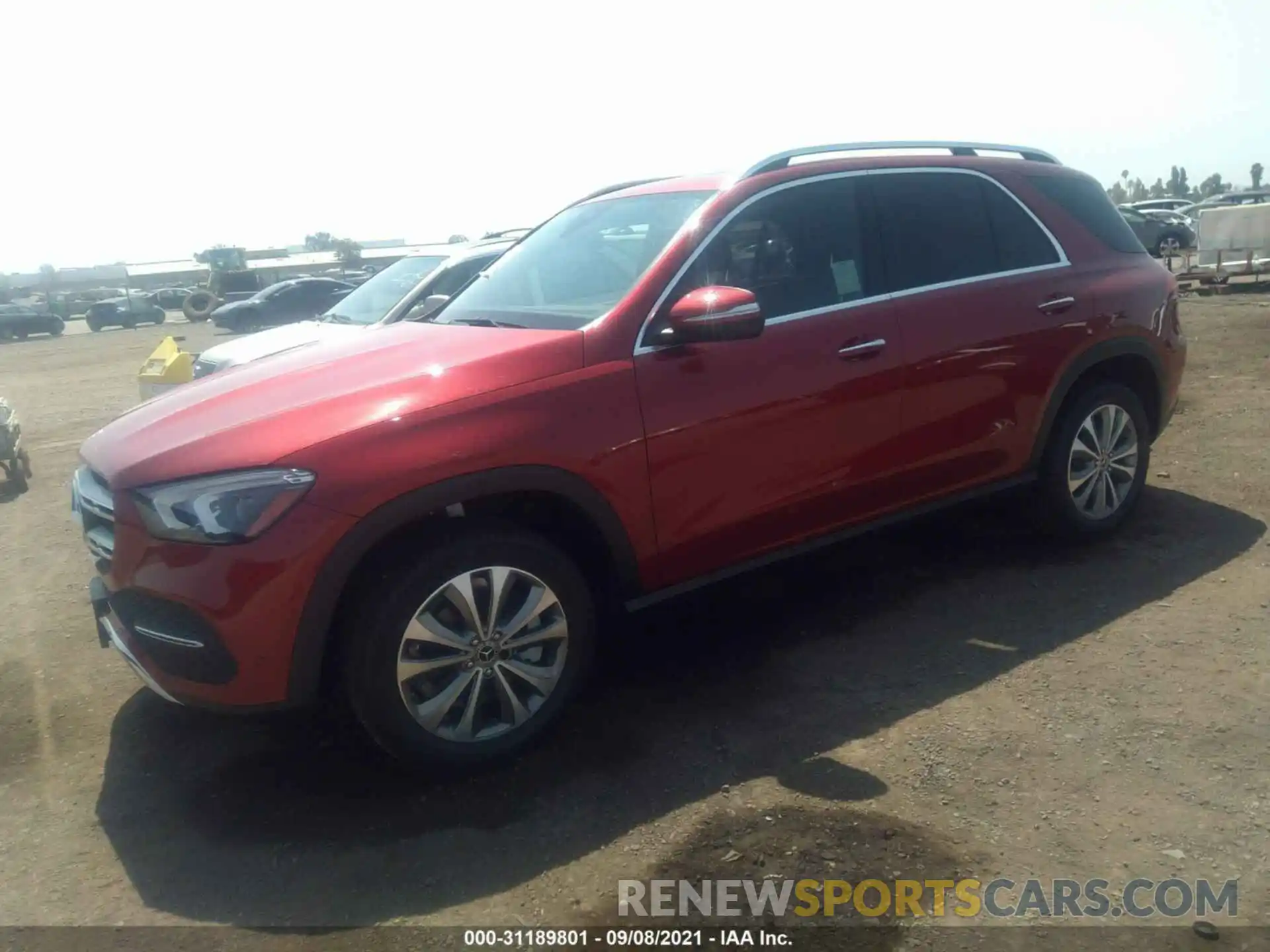 2 Photograph of a damaged car 4JGFB4KB0MA435333 MERCEDES-BENZ GLE 2021