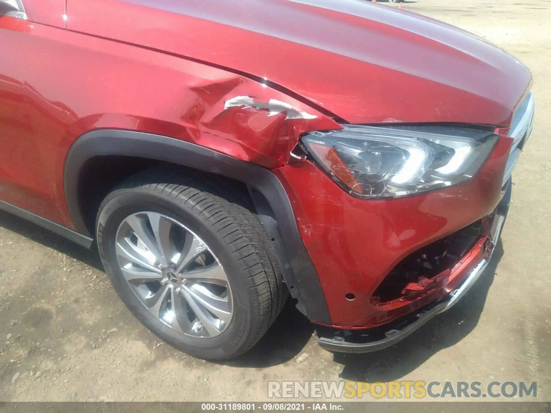 6 Photograph of a damaged car 4JGFB4KB0MA435333 MERCEDES-BENZ GLE 2021