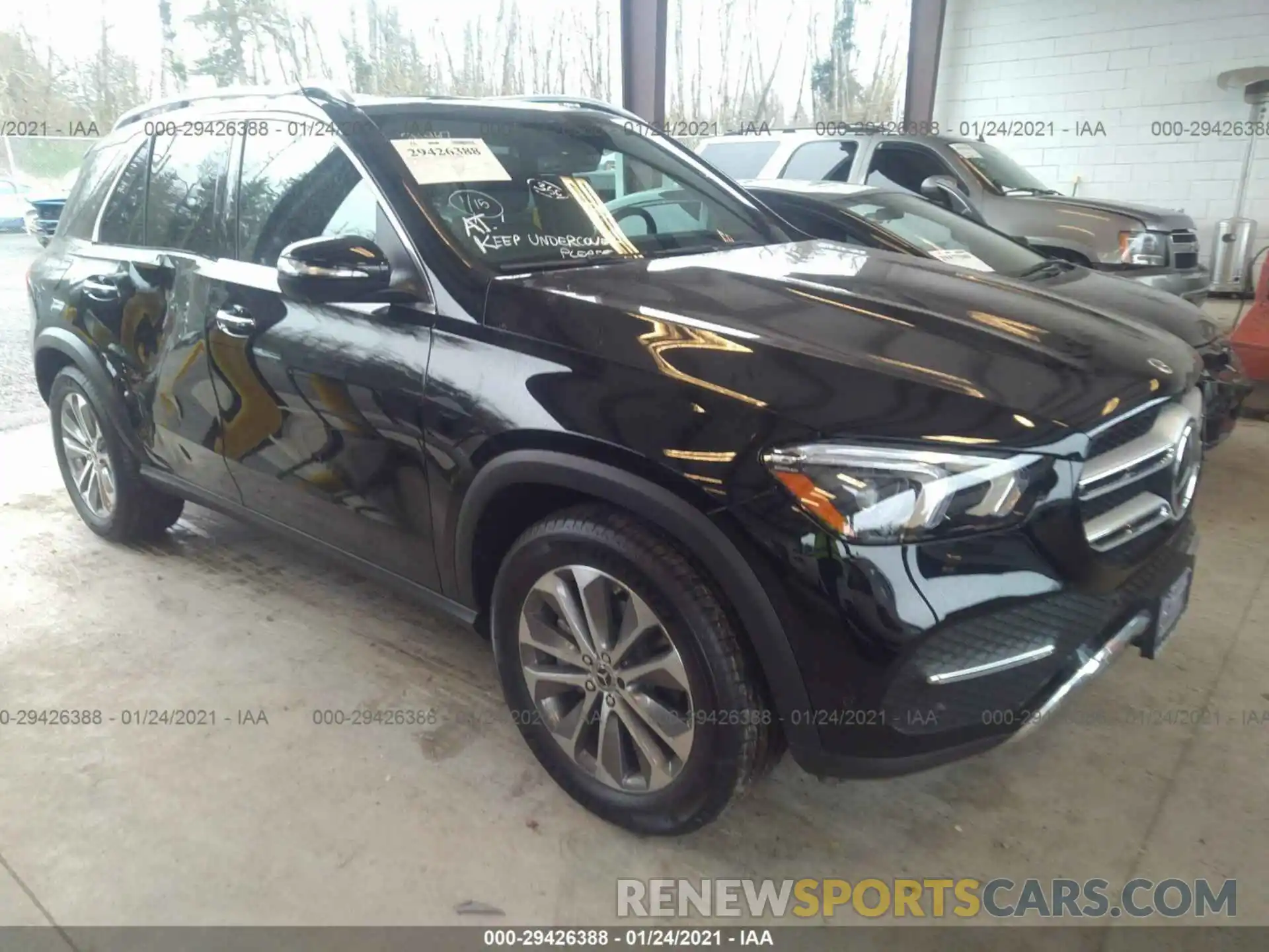 1 Photograph of a damaged car 4JGFB4KB2MA366922 MERCEDES-BENZ GLE 2021