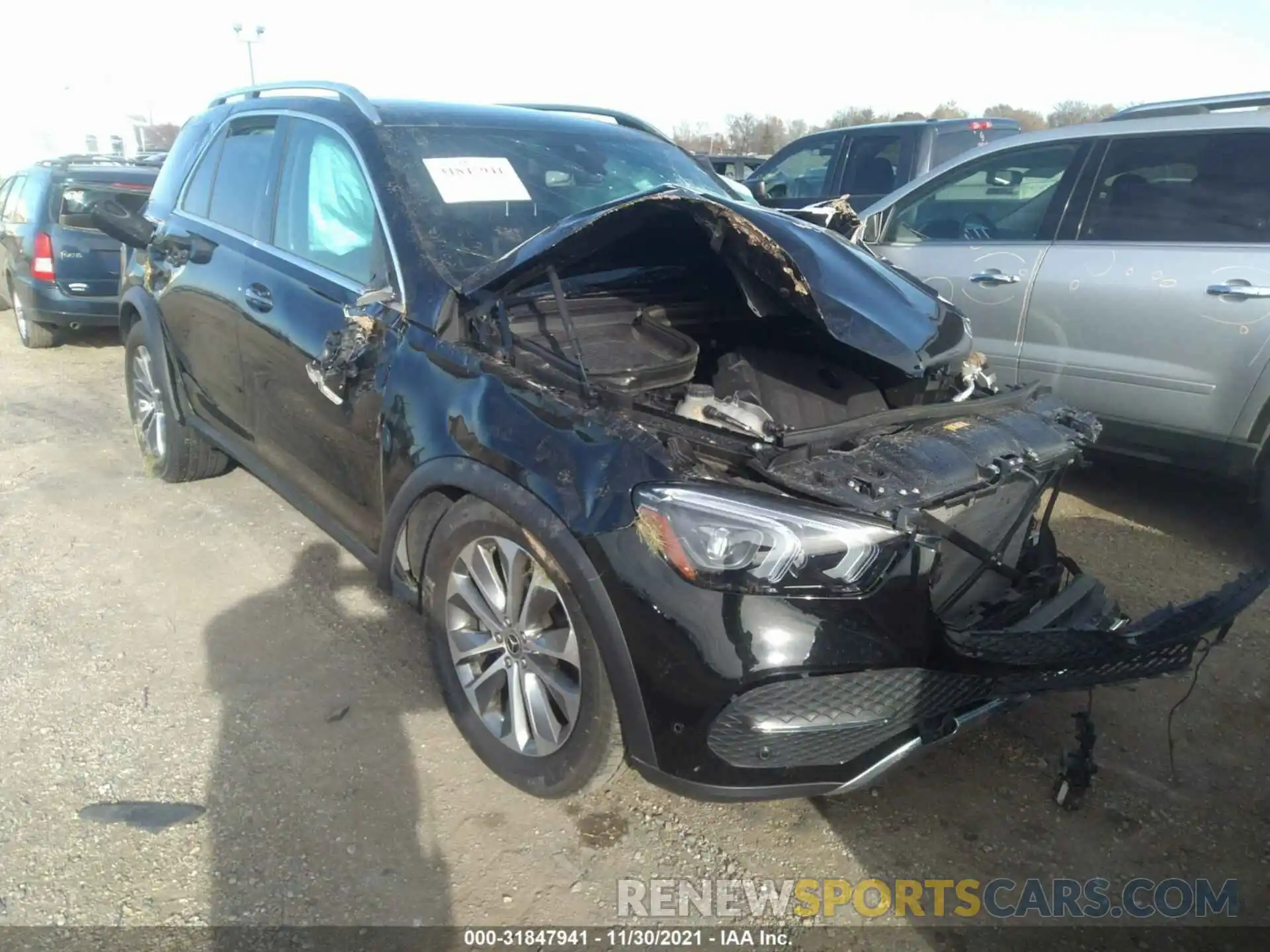 1 Photograph of a damaged car 4JGFB4KB2MA416072 MERCEDES-BENZ GLE 2021