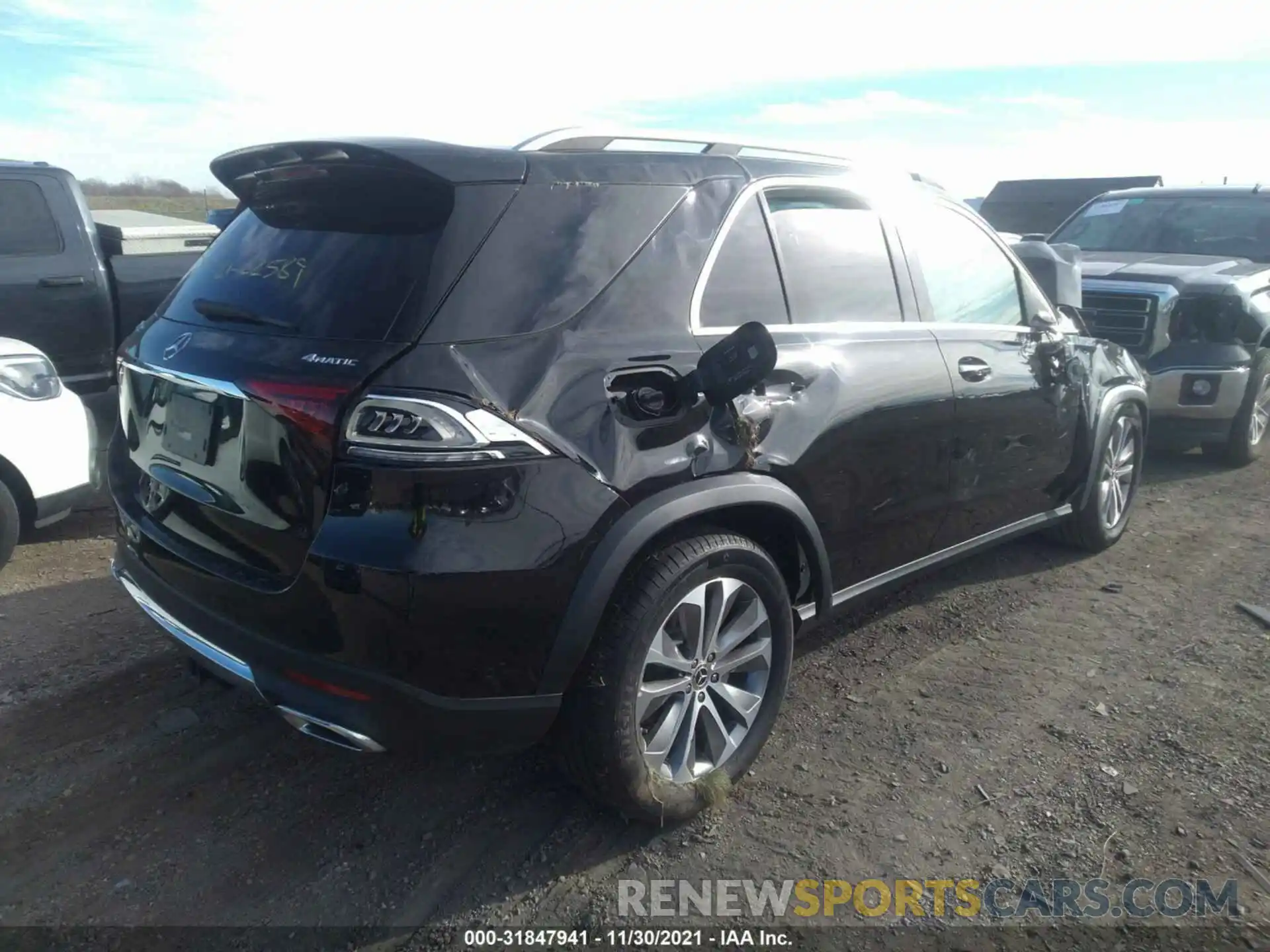 4 Фотография поврежденного автомобиля 4JGFB4KB2MA416072 MERCEDES-BENZ GLE 2021