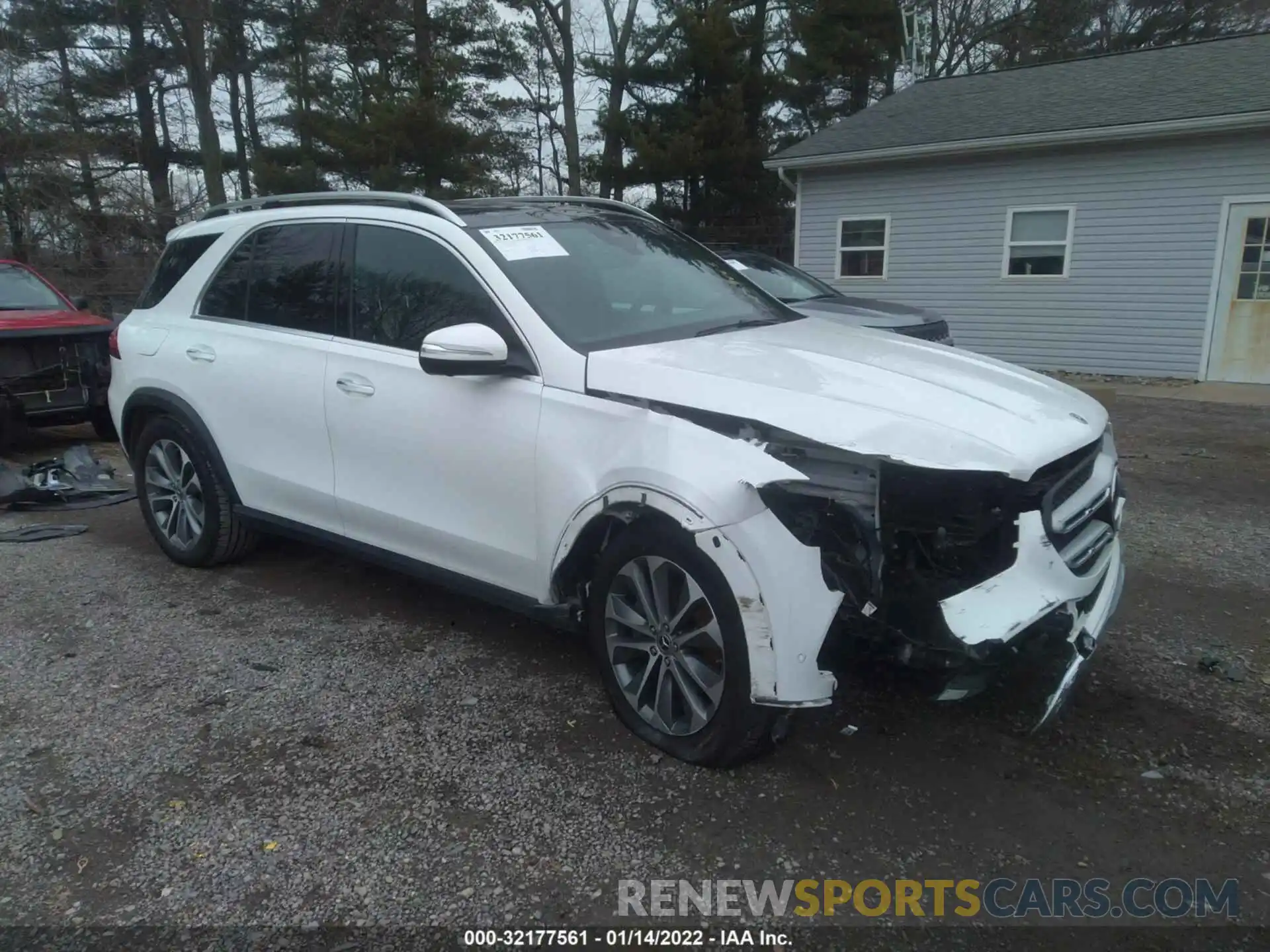 1 Photograph of a damaged car 4JGFB4KB2MA459665 MERCEDES-BENZ GLE 2021