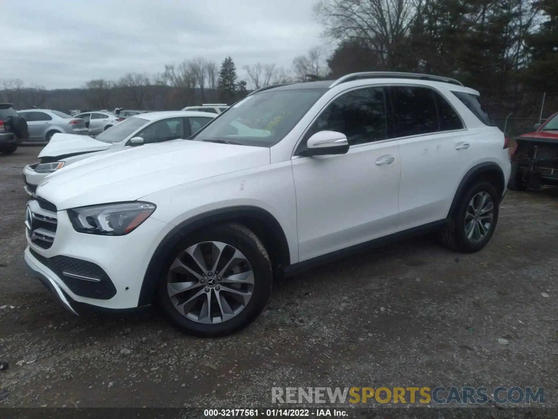 2 Photograph of a damaged car 4JGFB4KB2MA459665 MERCEDES-BENZ GLE 2021