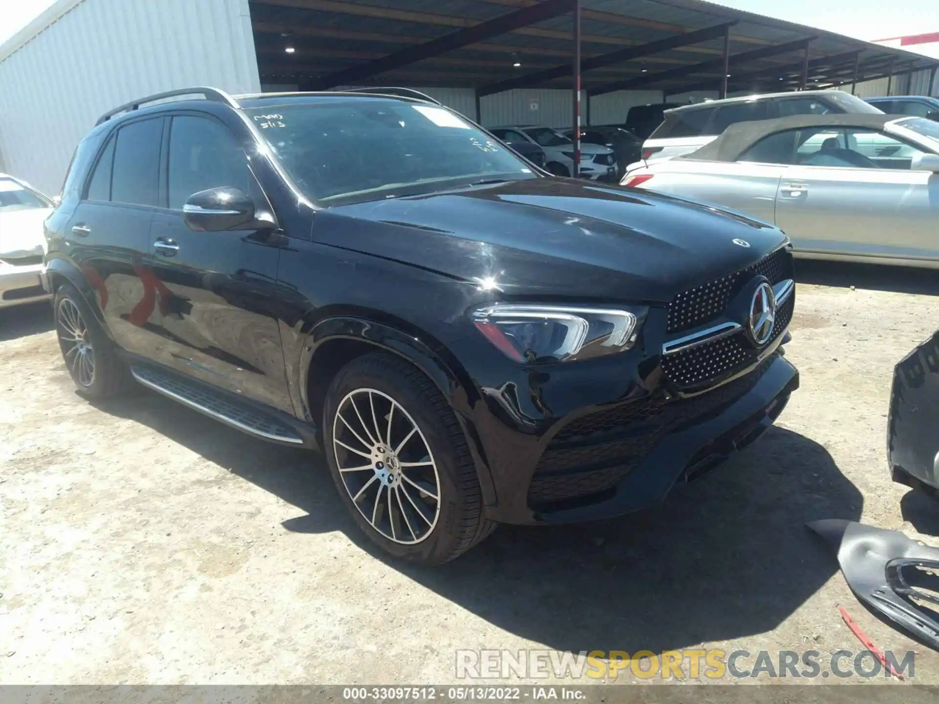 1 Фотография поврежденного автомобиля 4JGFB4KB3MA474174 MERCEDES-BENZ GLE 2021