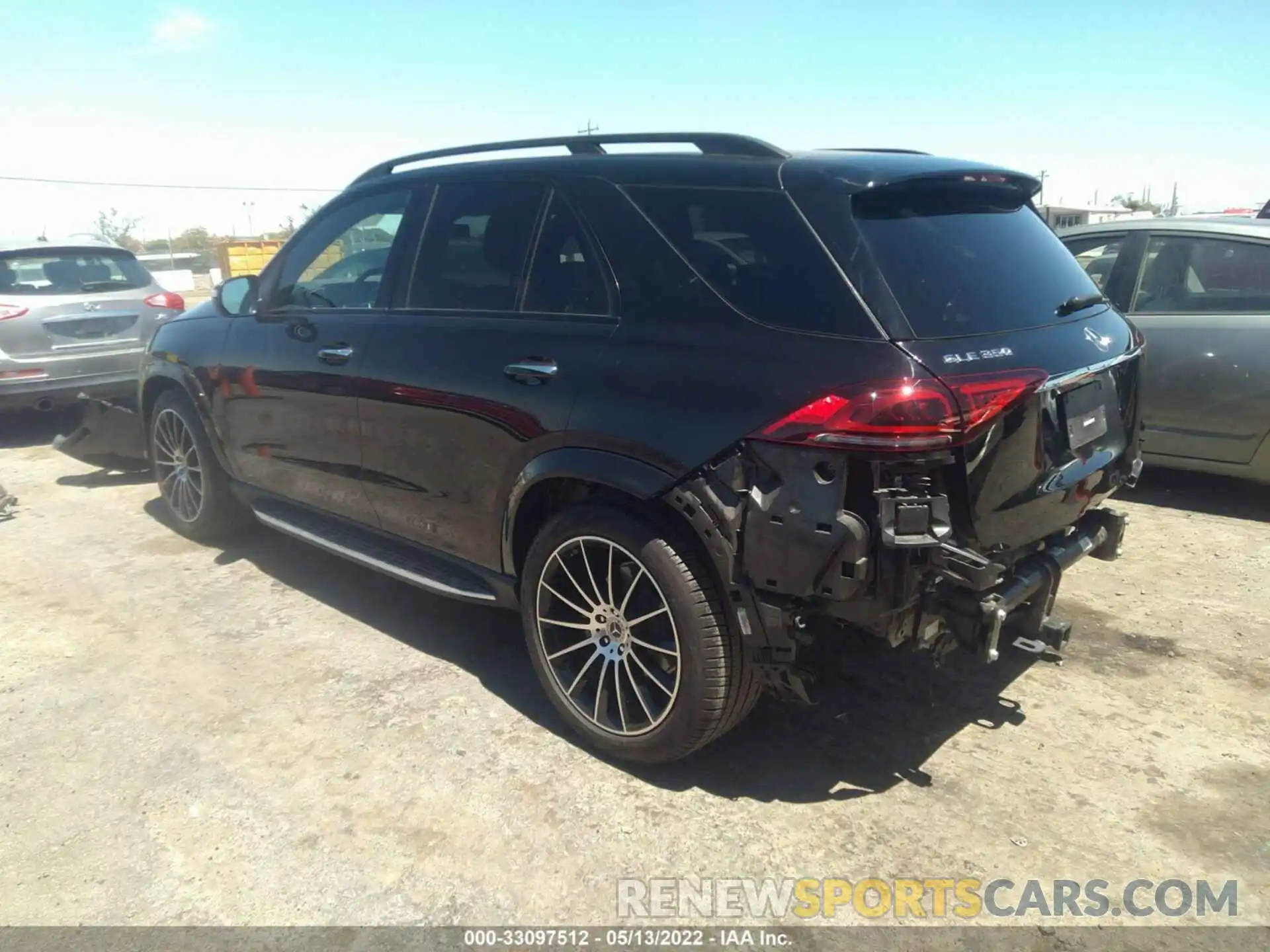 3 Photograph of a damaged car 4JGFB4KB3MA474174 MERCEDES-BENZ GLE 2021