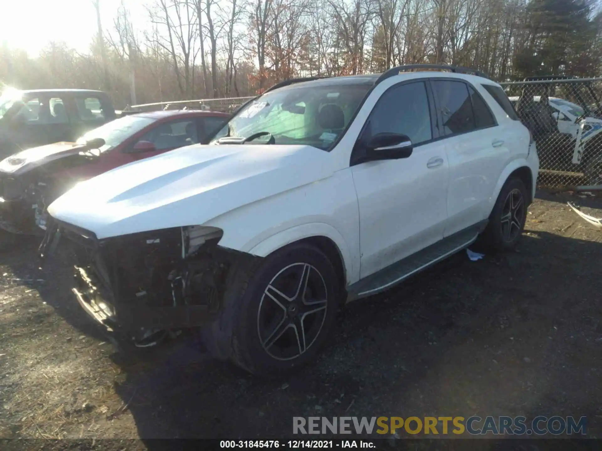 2 Photograph of a damaged car 4JGFB4KB4MA395547 MERCEDES-BENZ GLE 2021