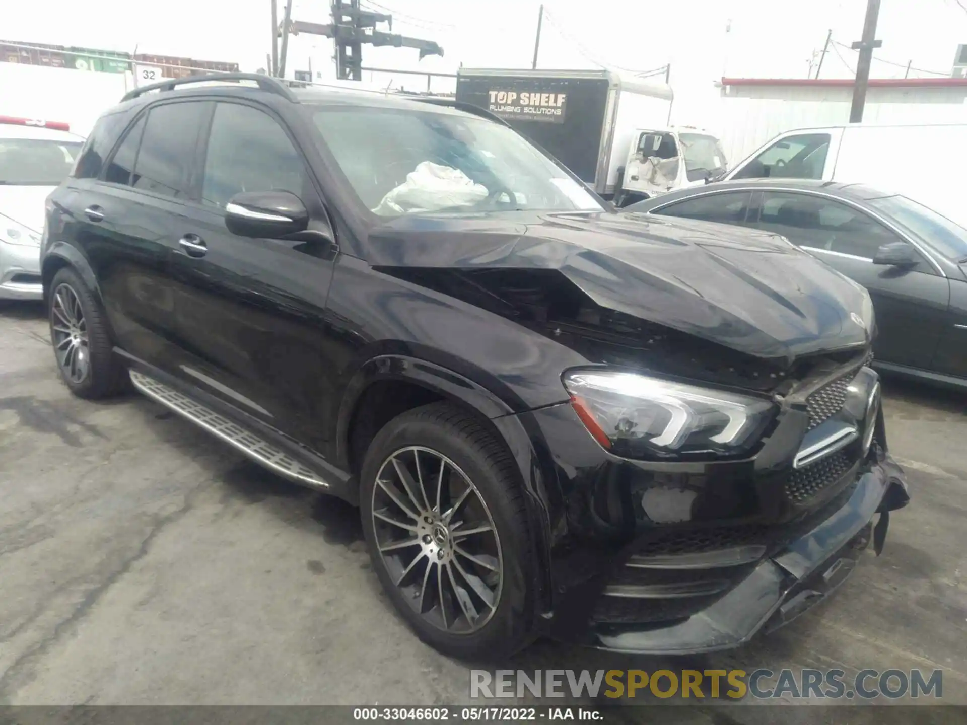 1 Photograph of a damaged car 4JGFB4KB4MA493834 MERCEDES-BENZ GLE 2021