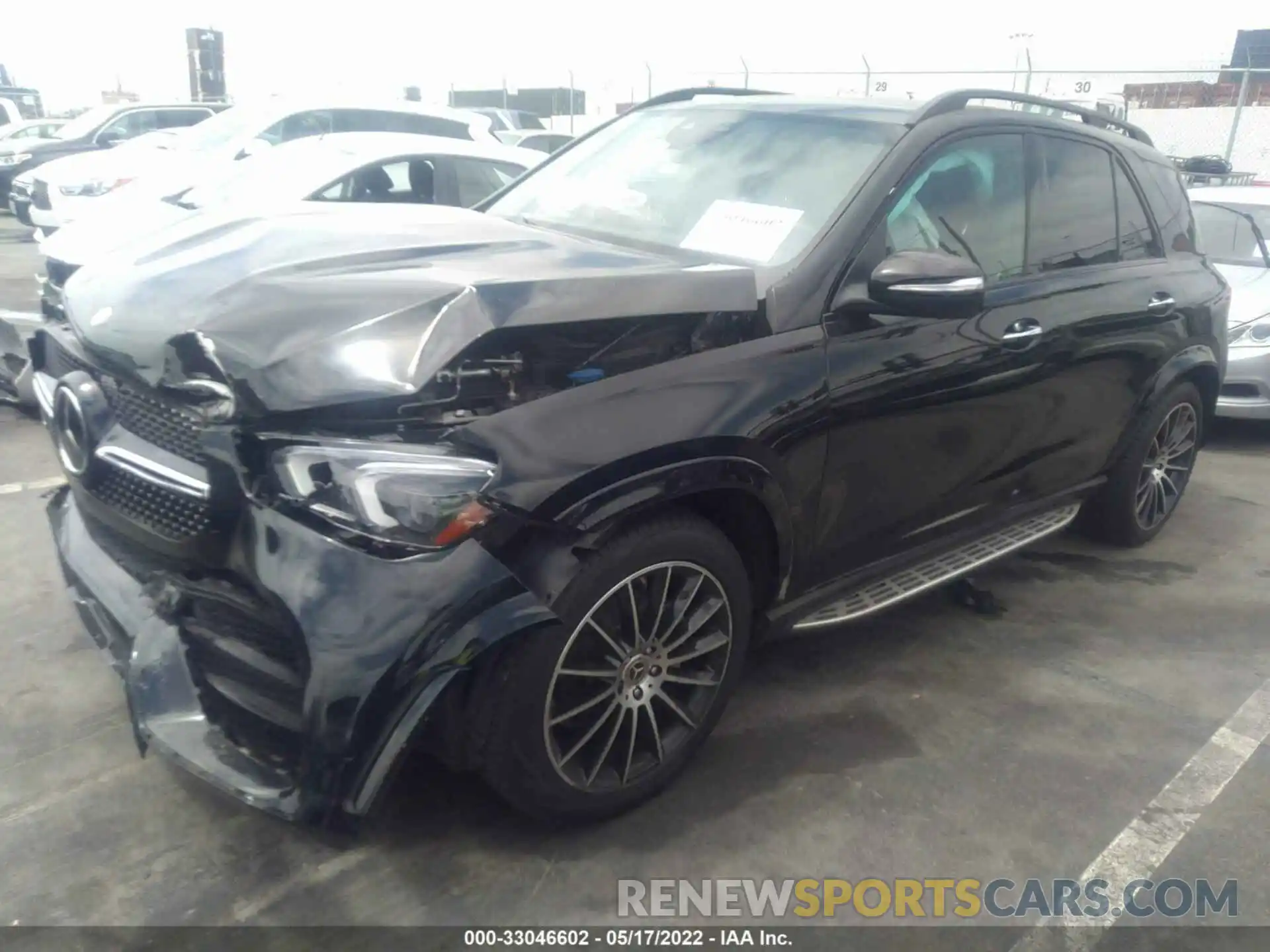 2 Photograph of a damaged car 4JGFB4KB4MA493834 MERCEDES-BENZ GLE 2021