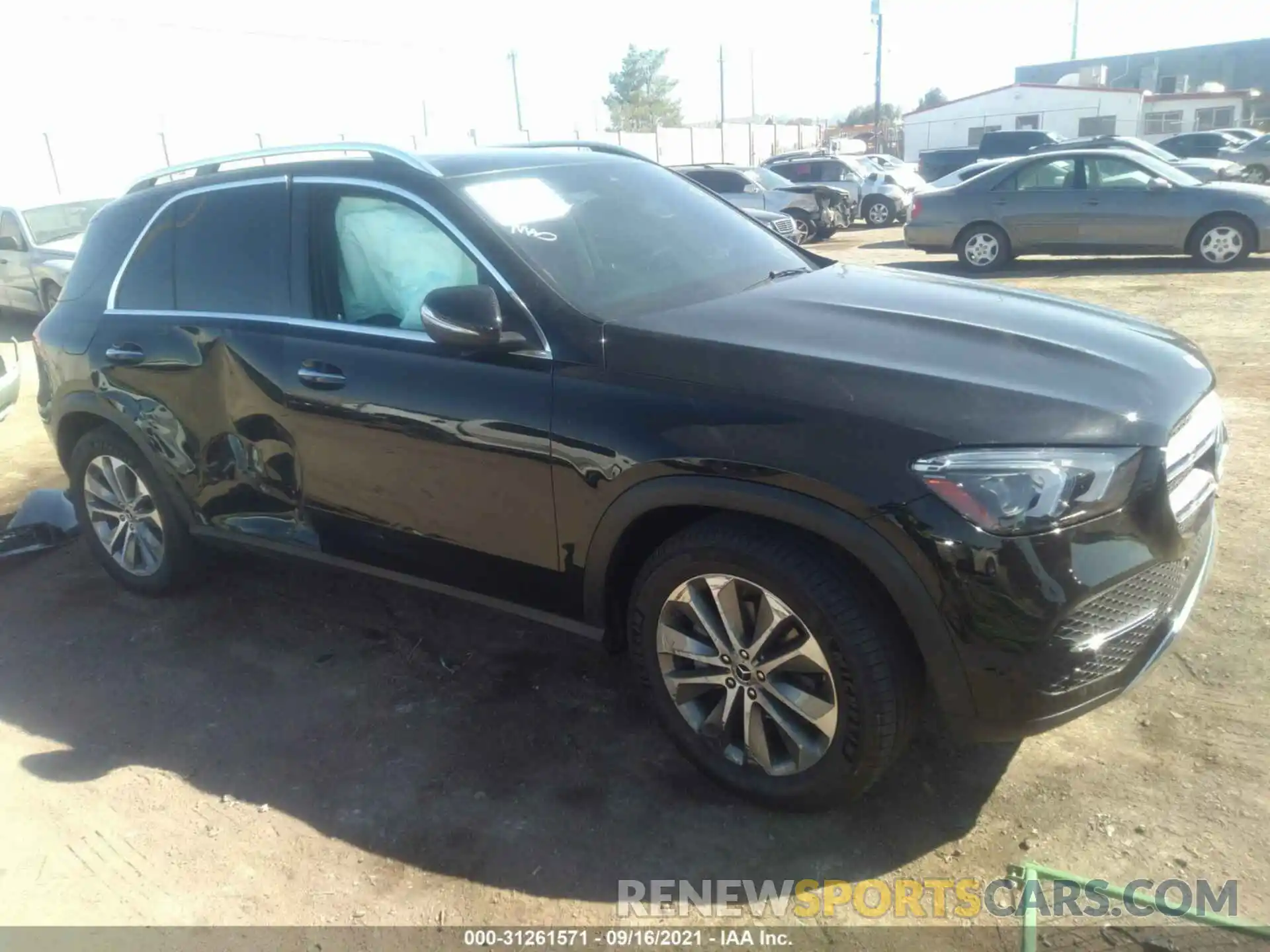 1 Photograph of a damaged car 4JGFB4KB5MA374237 MERCEDES-BENZ GLE 2021