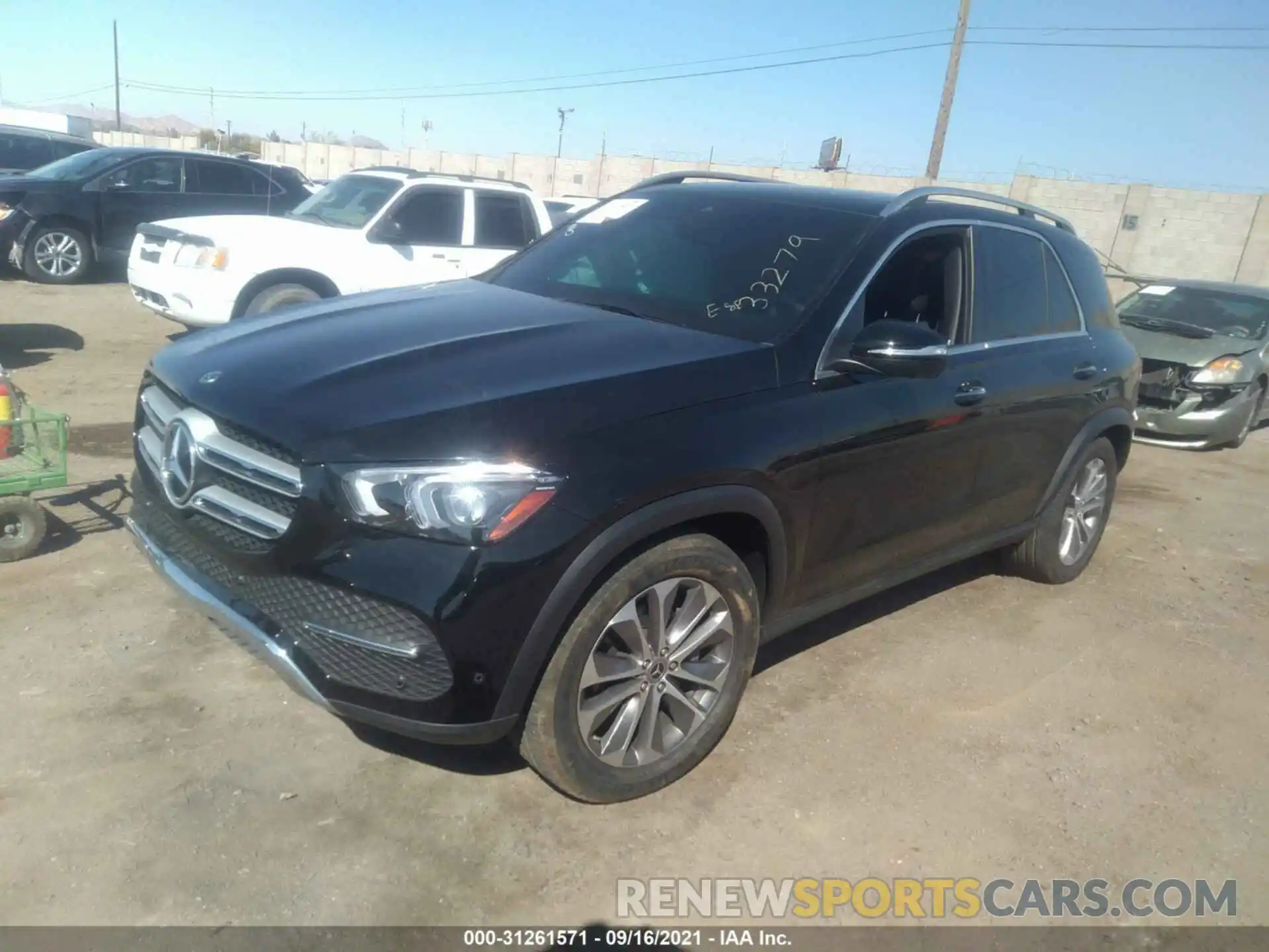 2 Photograph of a damaged car 4JGFB4KB5MA374237 MERCEDES-BENZ GLE 2021