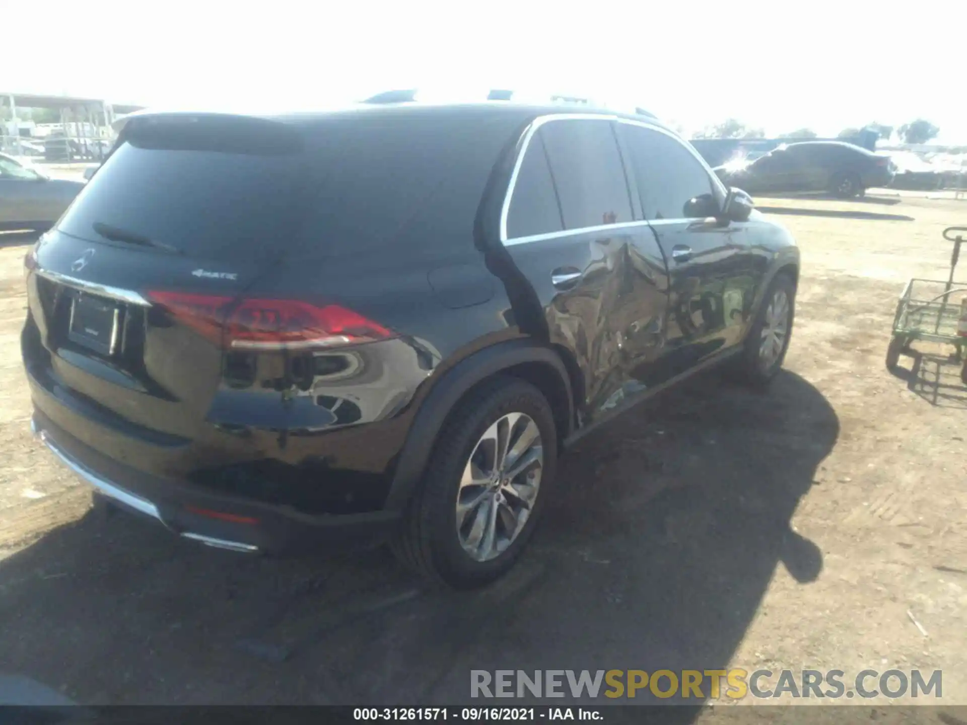 4 Фотография поврежденного автомобиля 4JGFB4KB5MA374237 MERCEDES-BENZ GLE 2021