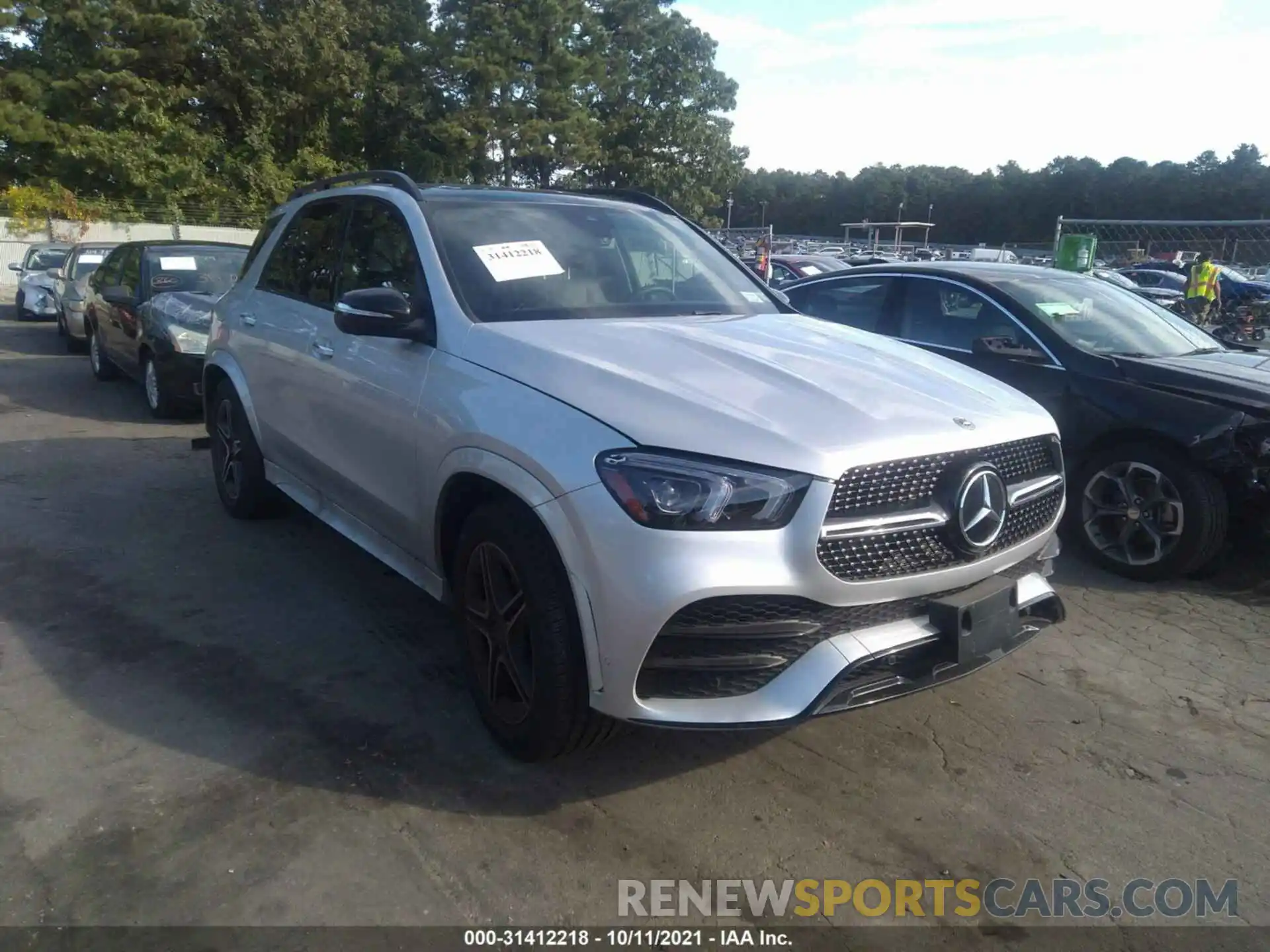 1 Photograph of a damaged car 4JGFB4KB5MA474225 MERCEDES-BENZ GLE 2021