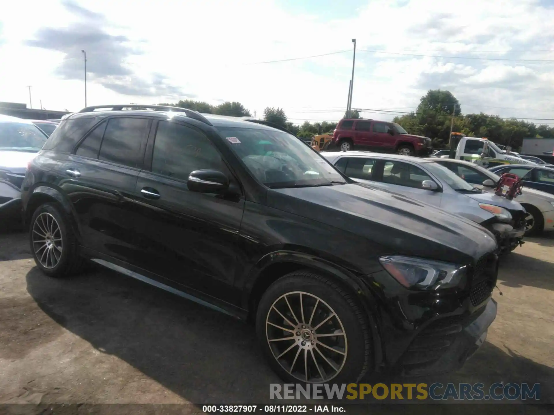 1 Фотография поврежденного автомобиля 4JGFB4KB5MA514383 MERCEDES-BENZ GLE 2021