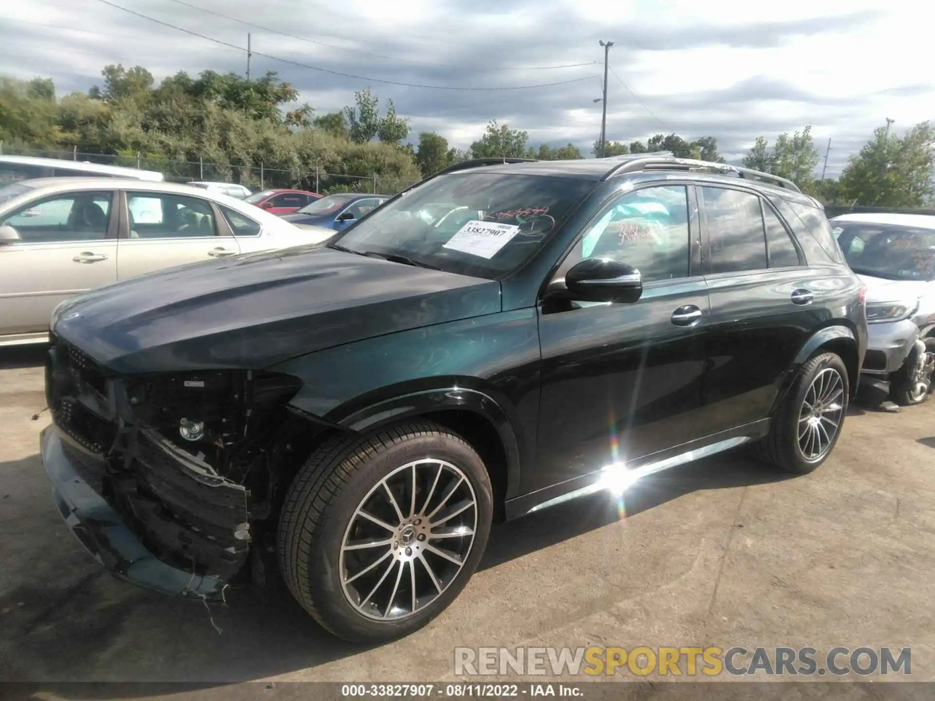 2 Фотография поврежденного автомобиля 4JGFB4KB5MA514383 MERCEDES-BENZ GLE 2021