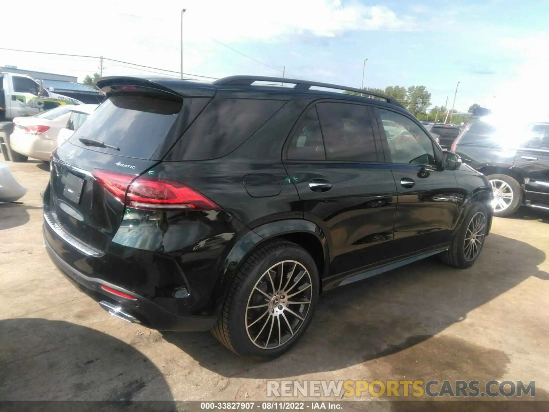 4 Фотография поврежденного автомобиля 4JGFB4KB5MA514383 MERCEDES-BENZ GLE 2021