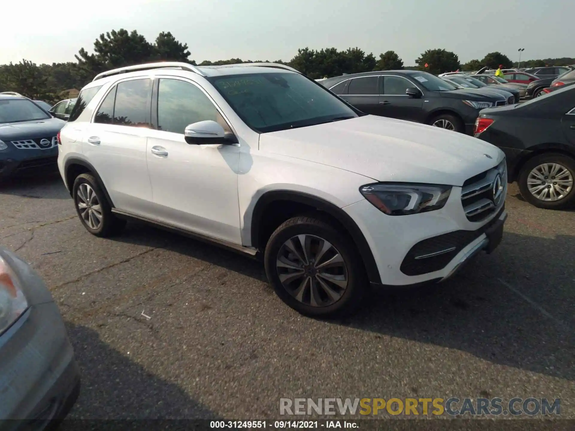 1 Photograph of a damaged car 4JGFB4KB6MA390205 MERCEDES-BENZ GLE 2021