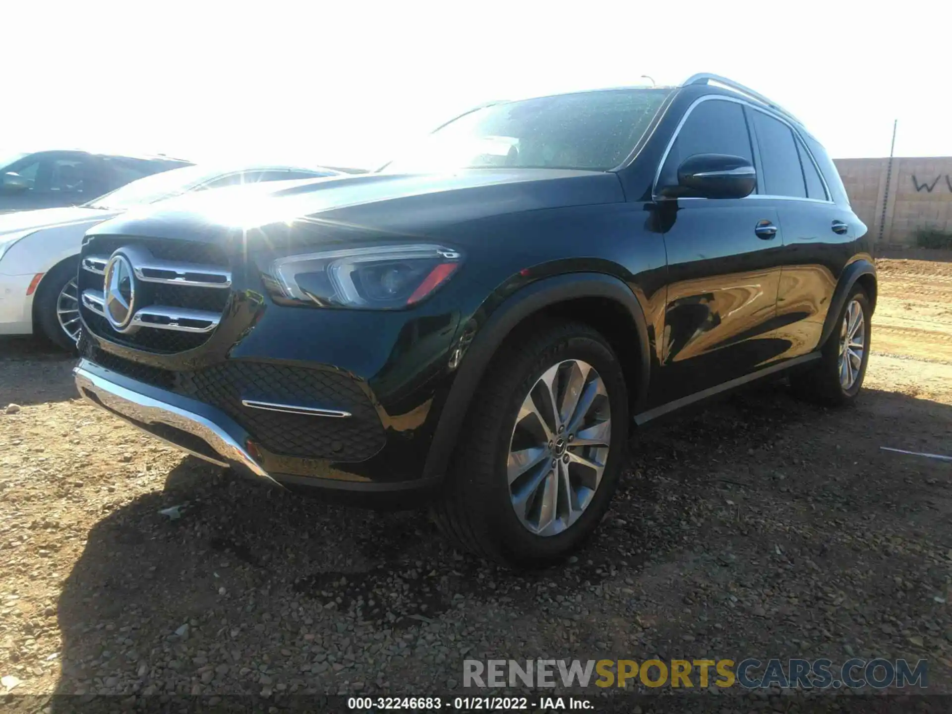 2 Photograph of a damaged car 4JGFB4KB6MA474508 MERCEDES-BENZ GLE 2021