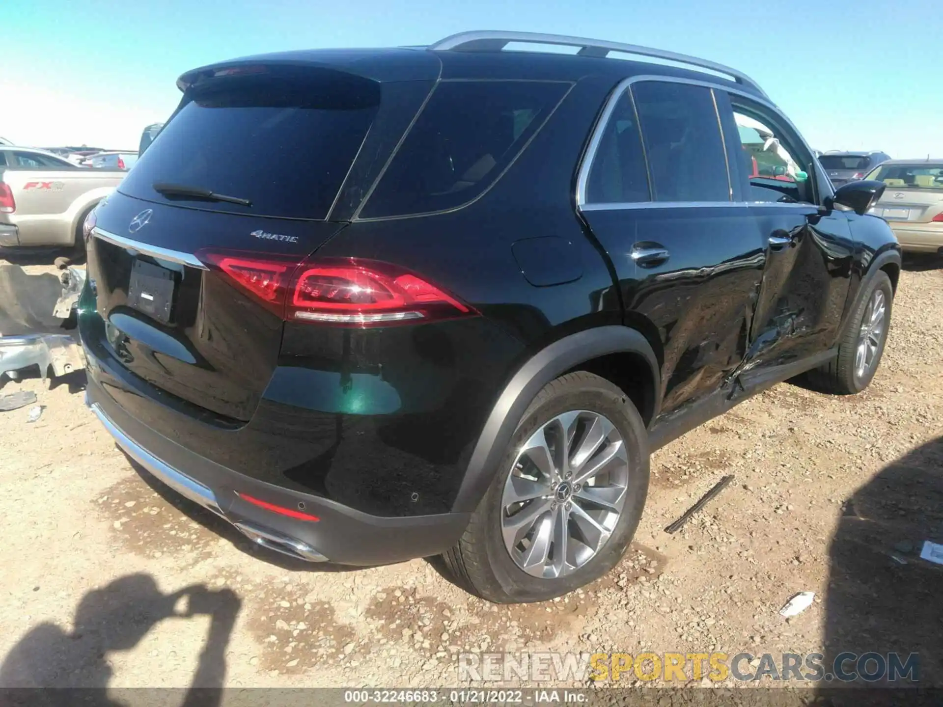 4 Фотография поврежденного автомобиля 4JGFB4KB6MA474508 MERCEDES-BENZ GLE 2021